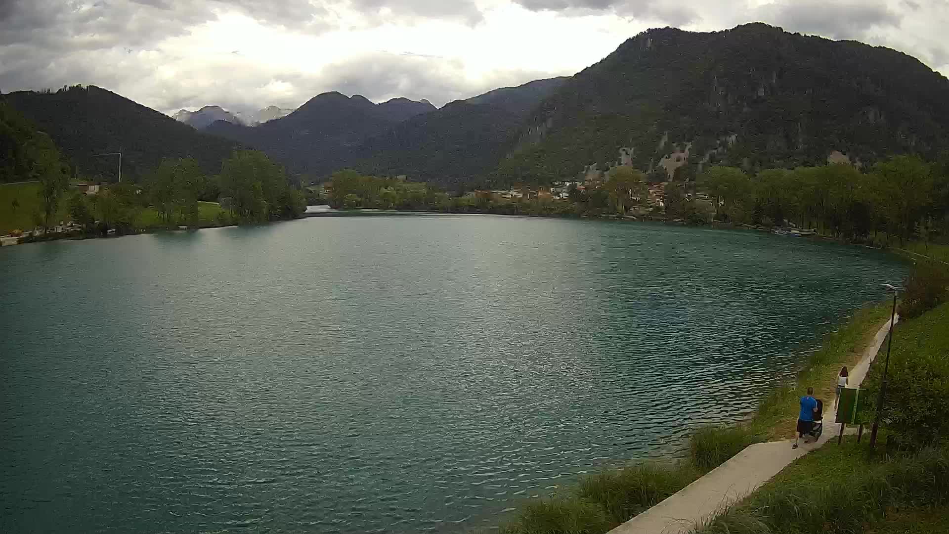 LIVEcam Most na Soči lago – Slovenia