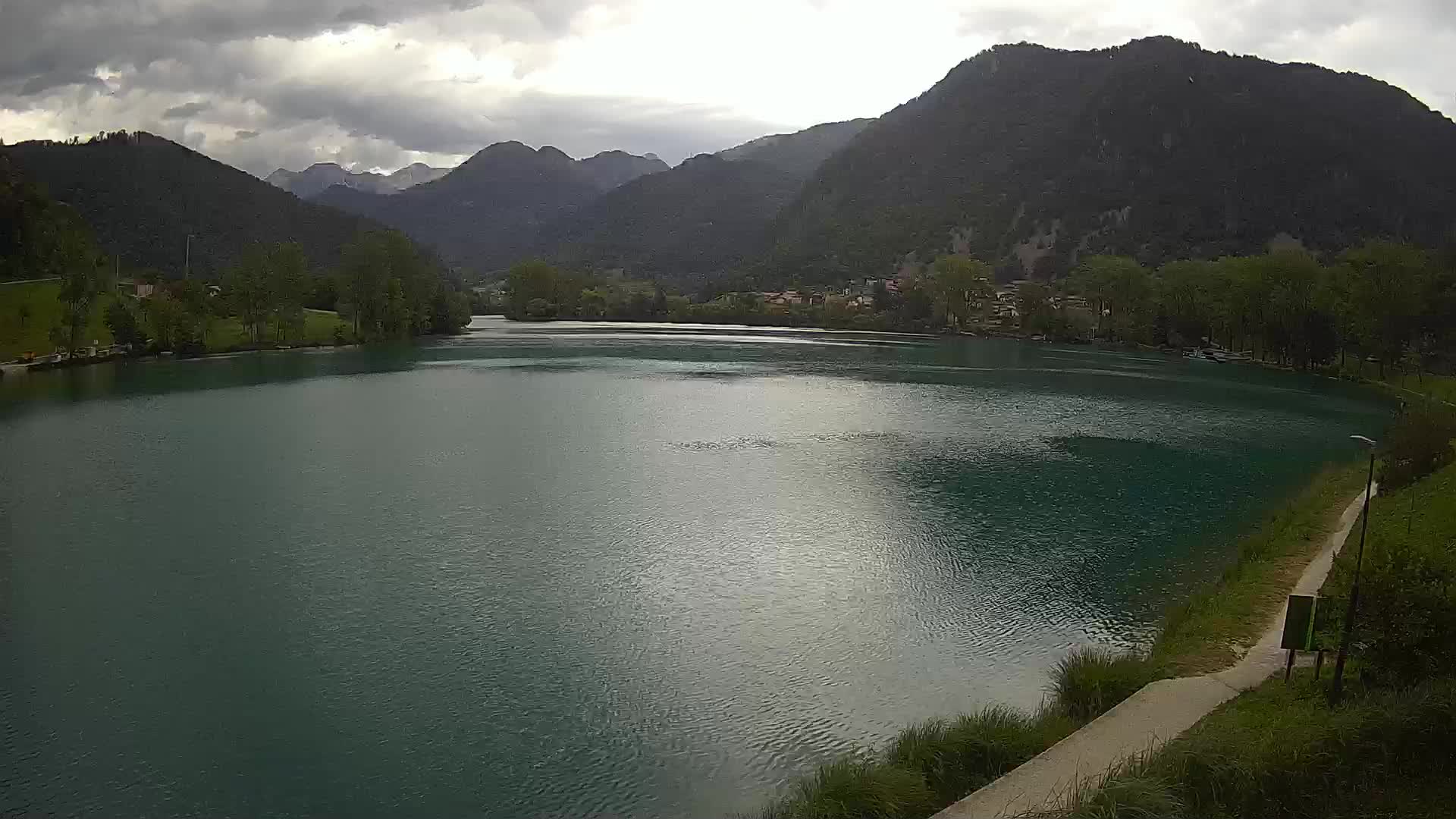 Live Mosta na Soči webcam Slovénie