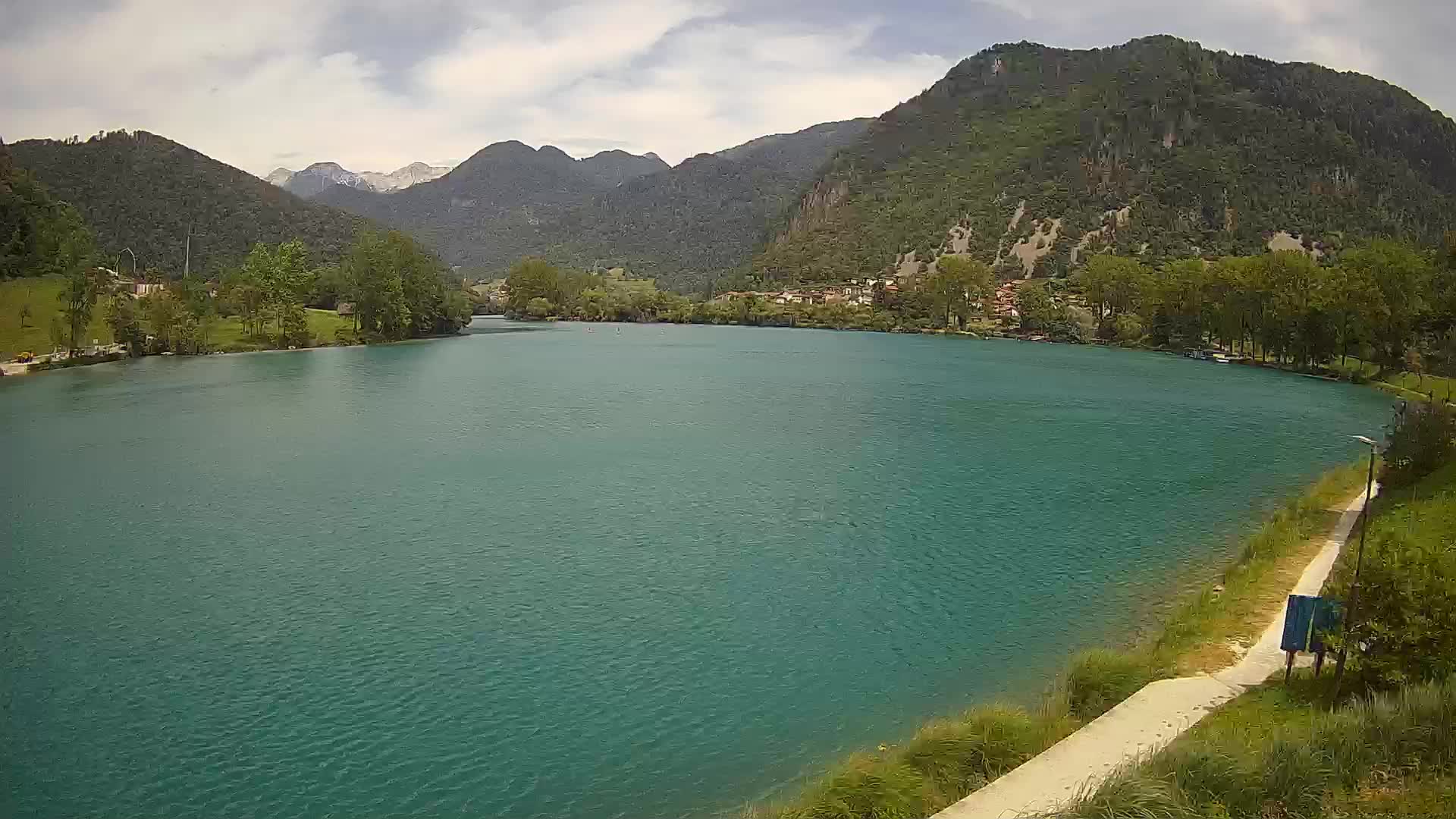 Live Mosta na Soči webcam Slovénie