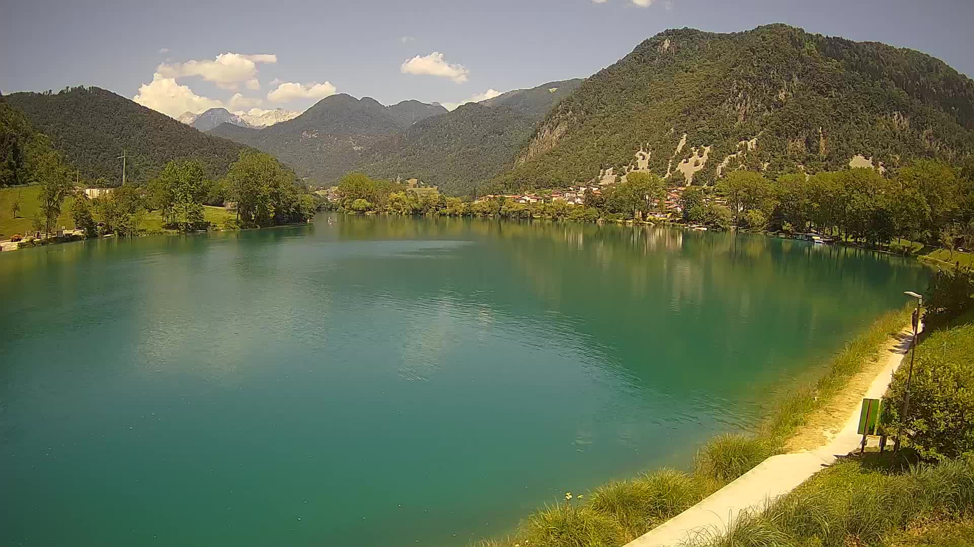 Most na Soči – Panorama dell’lago