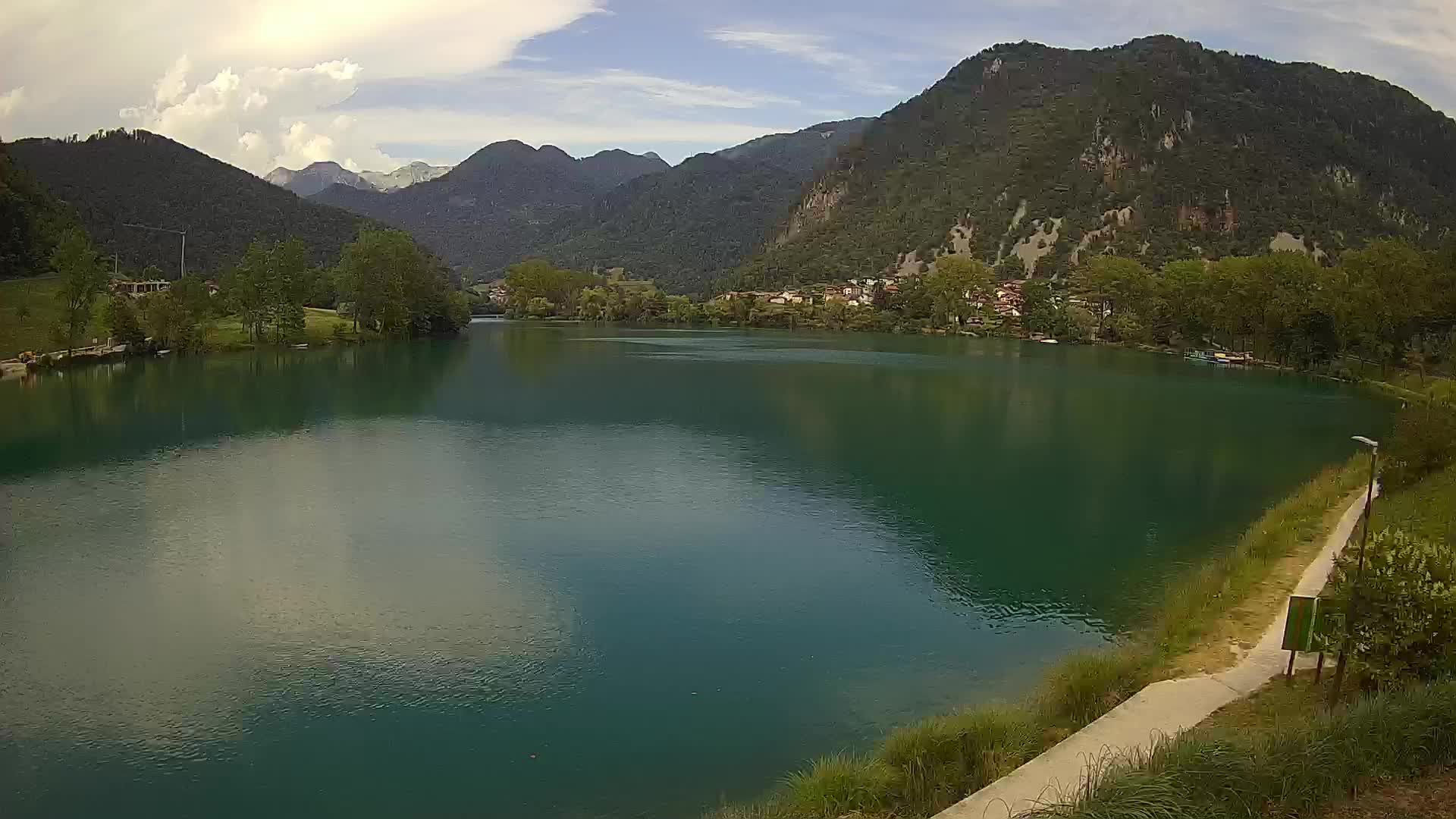Most na Soči – Panorama dell’lago