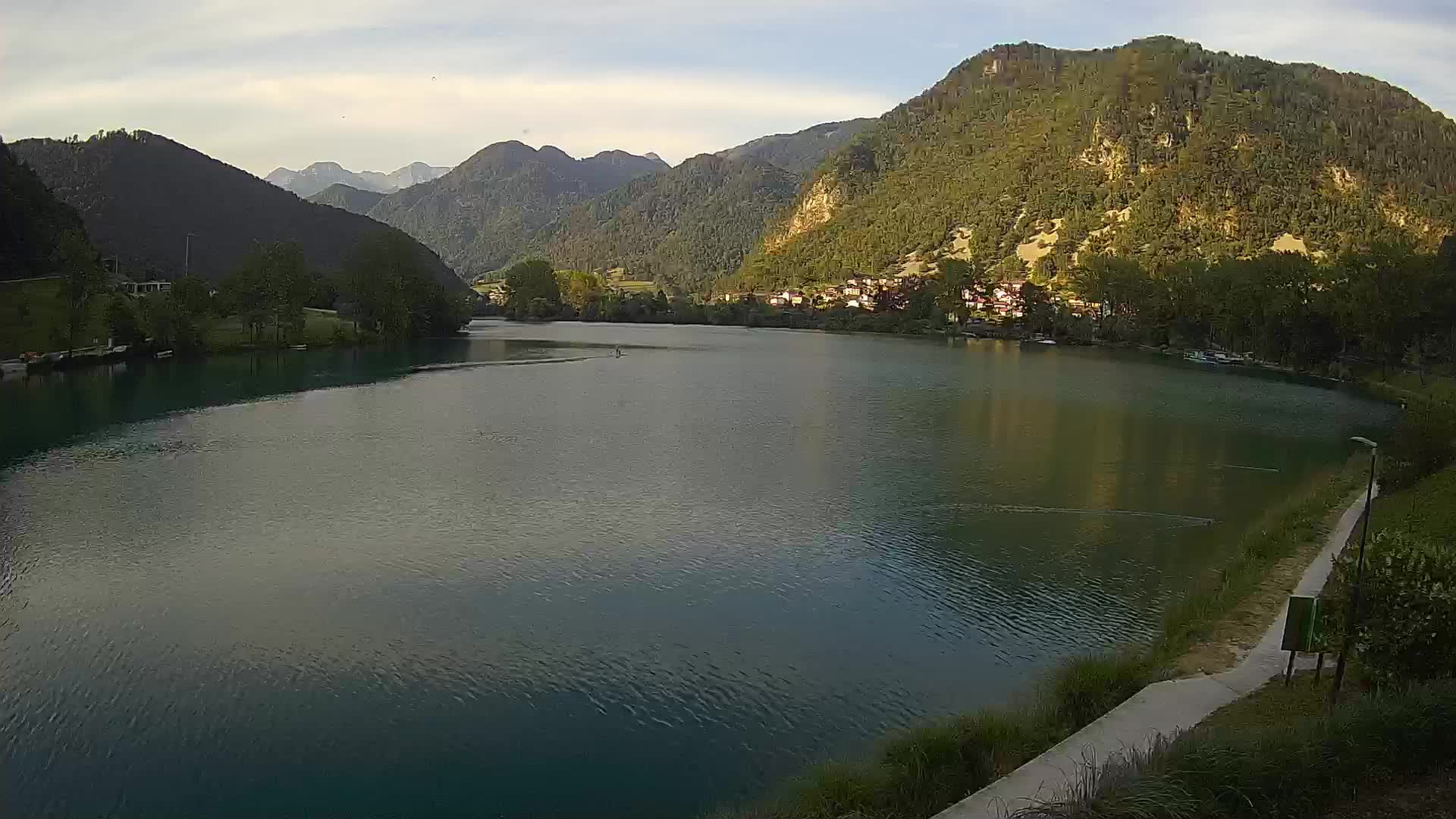 LIVE Webcam Most na Soči lake – Slovenia
