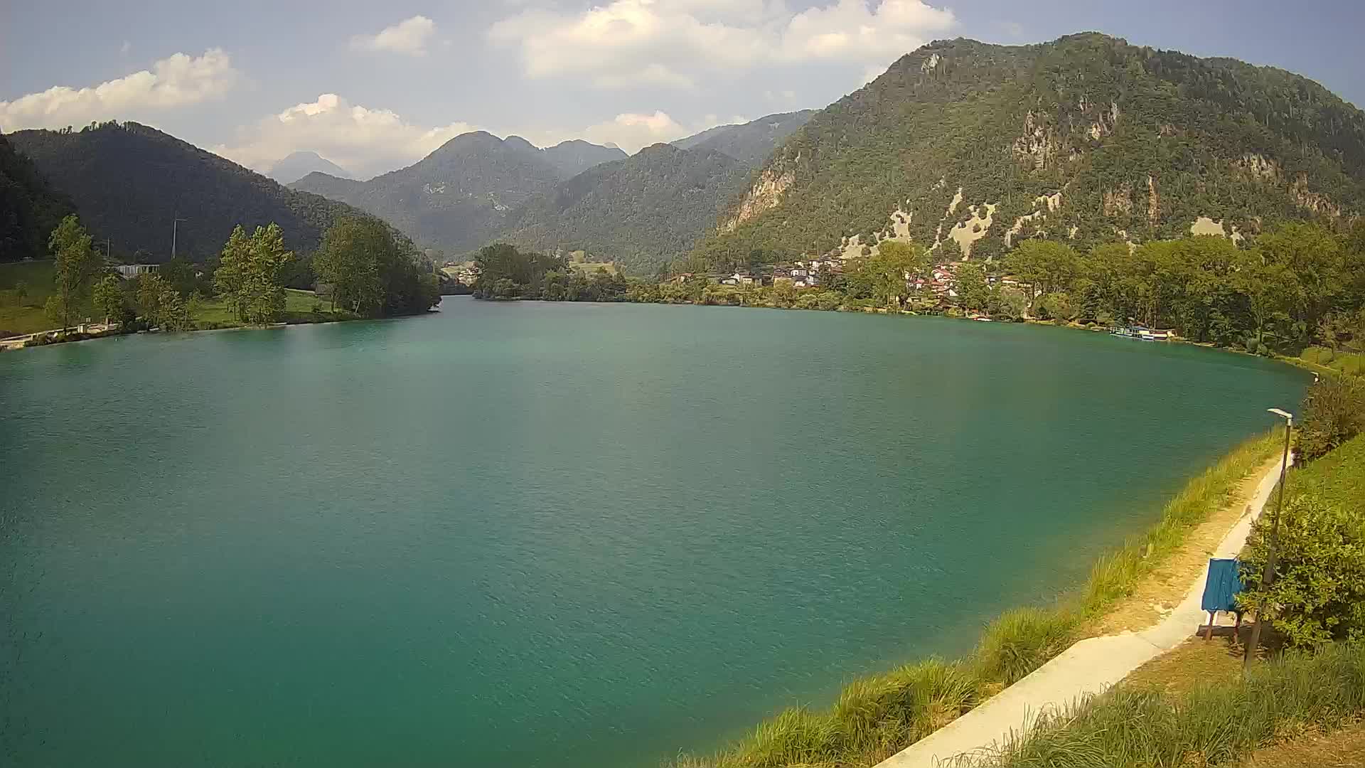 Webcam Most na Soči See – Slowenien