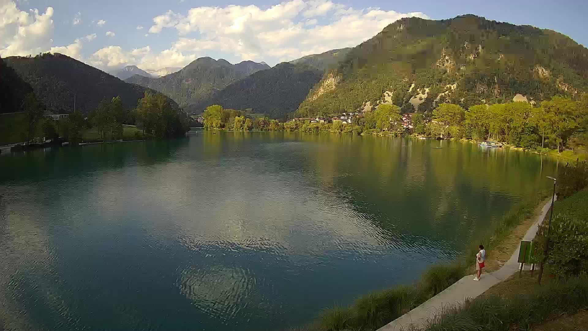 LIVE Webcam Most na Soči lake – Slovenia