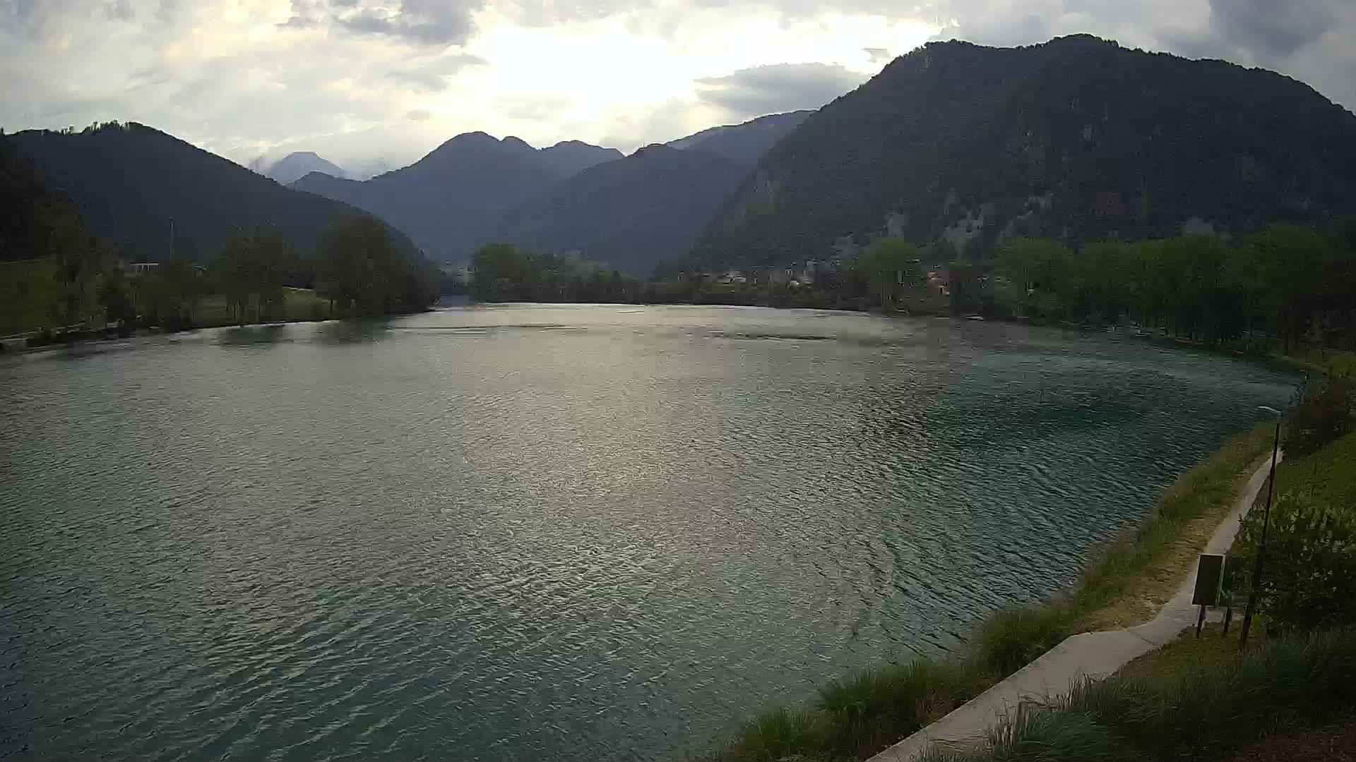 Most na Soči – Panorama del lac