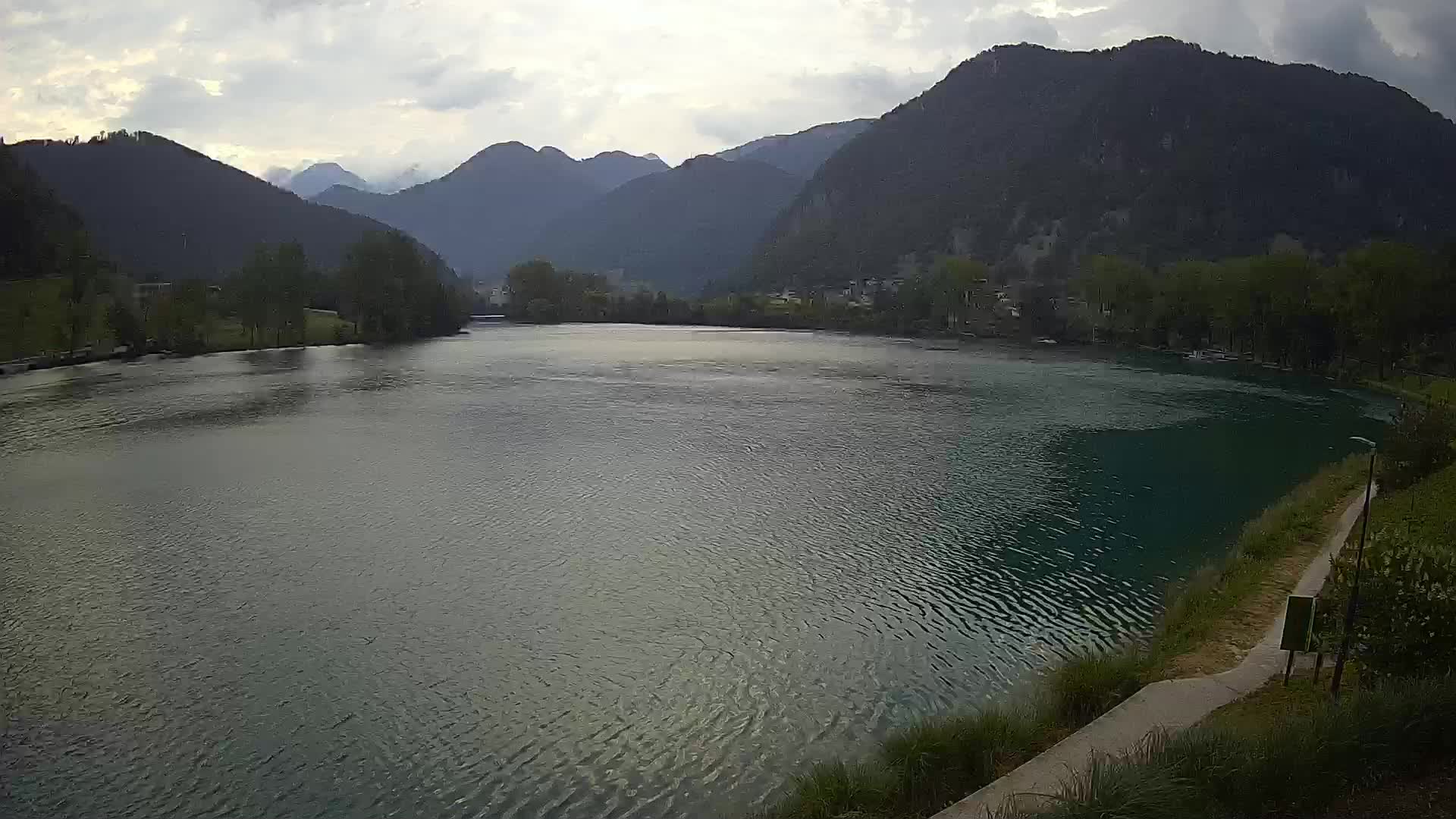 Most na Soči – Panorama del lago