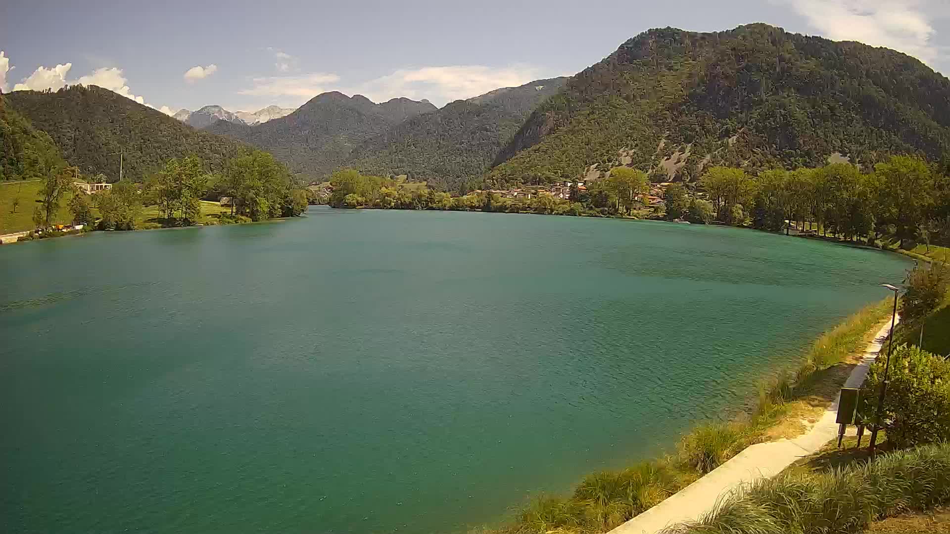 Live Mosta na Soči webcam Slovénie
