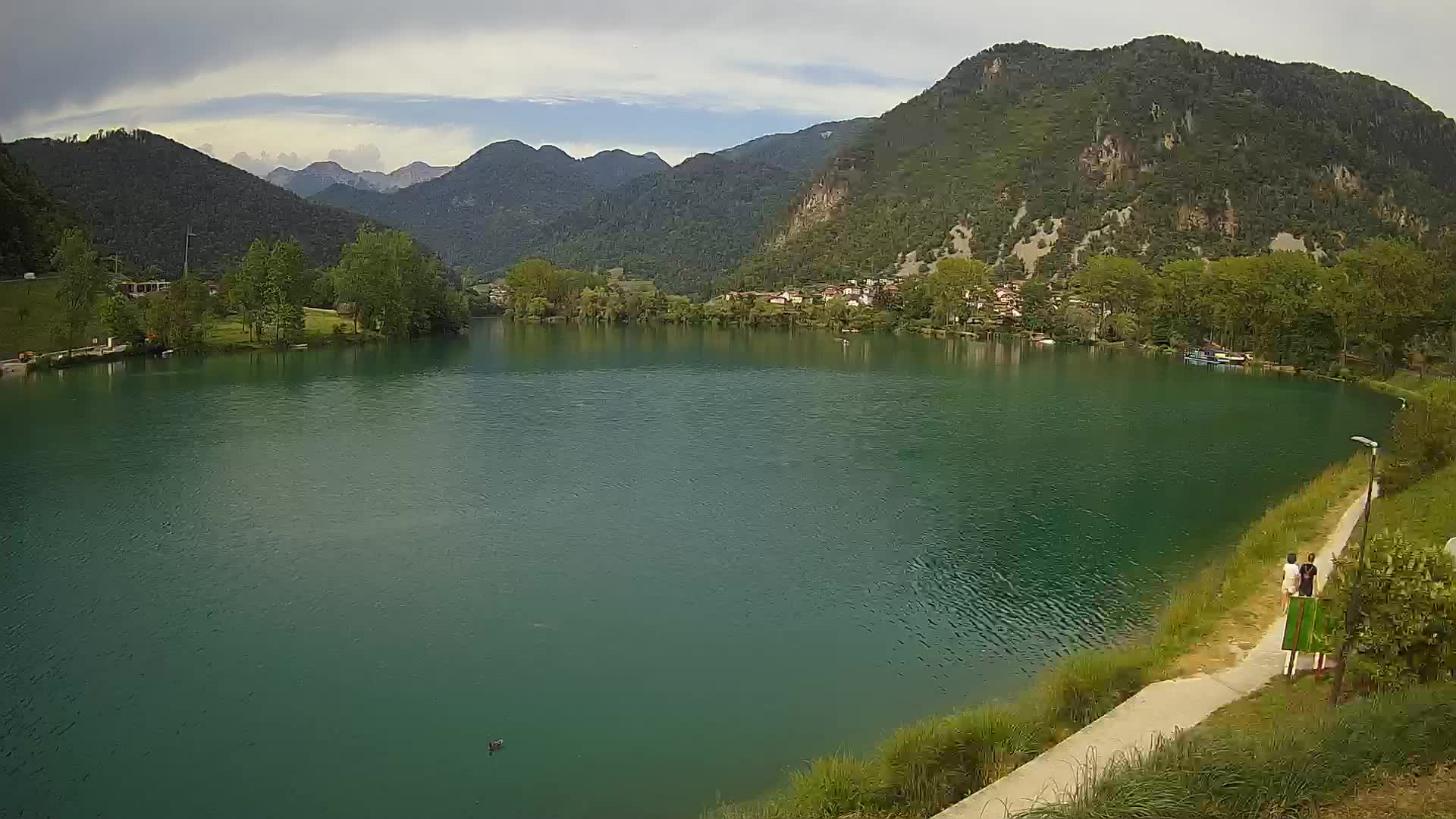 Most na Soči – Panorama dell’lago