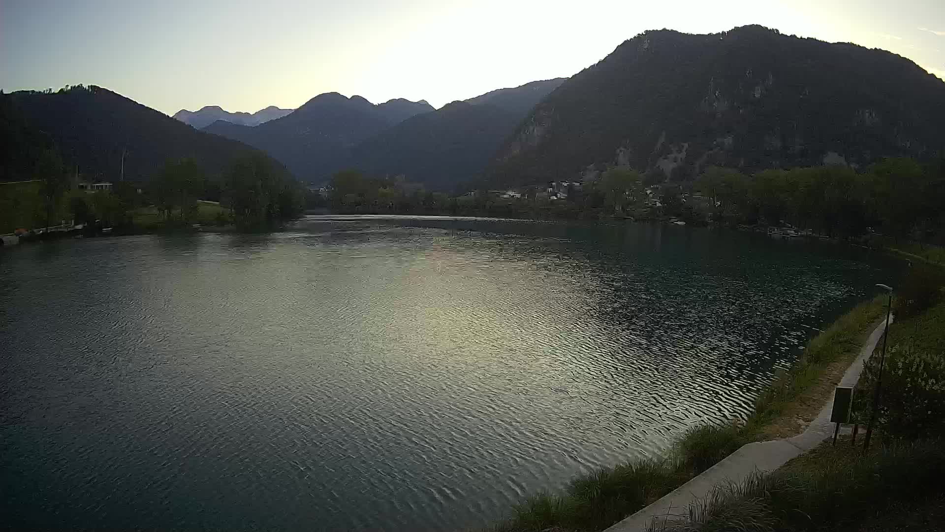 LIVEcam Most na Soči lago – Slovenia