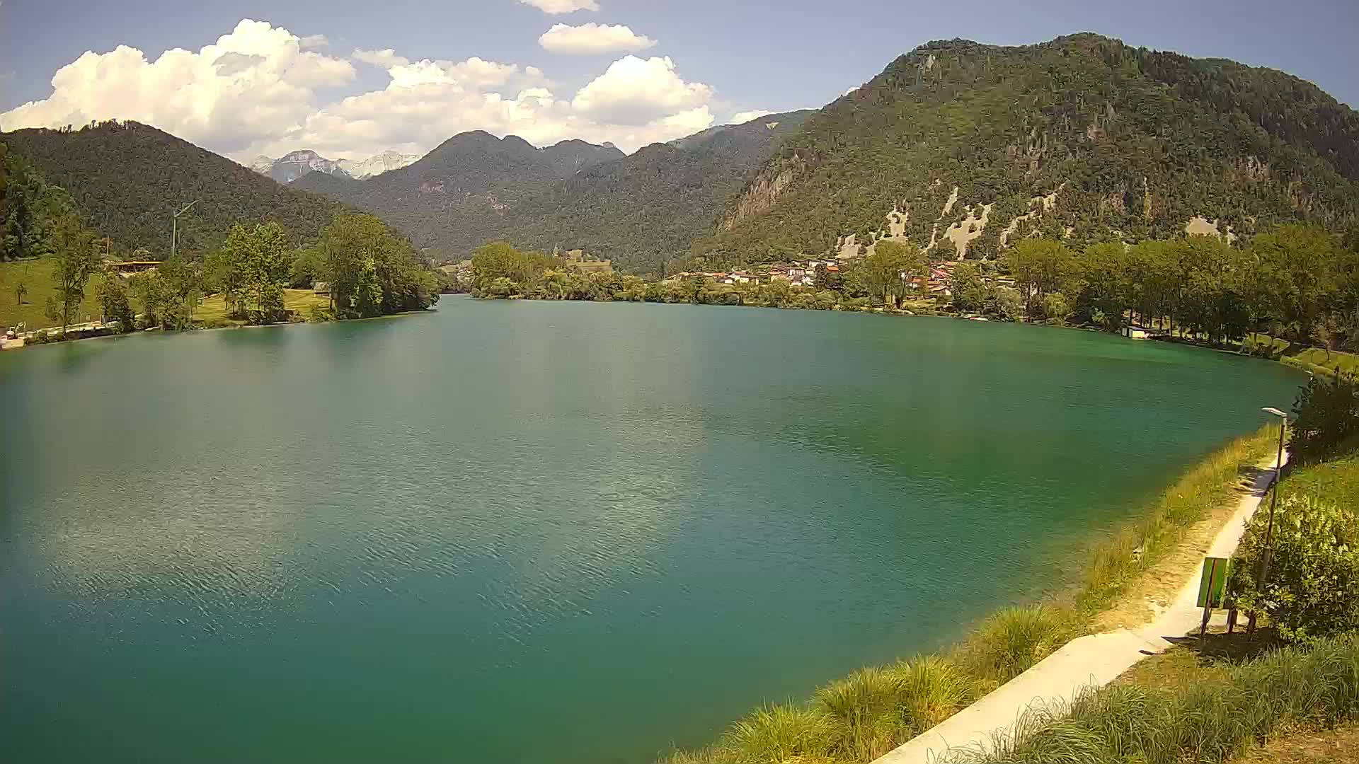 LIVE Webcam Most na Soči lake – Slovenia