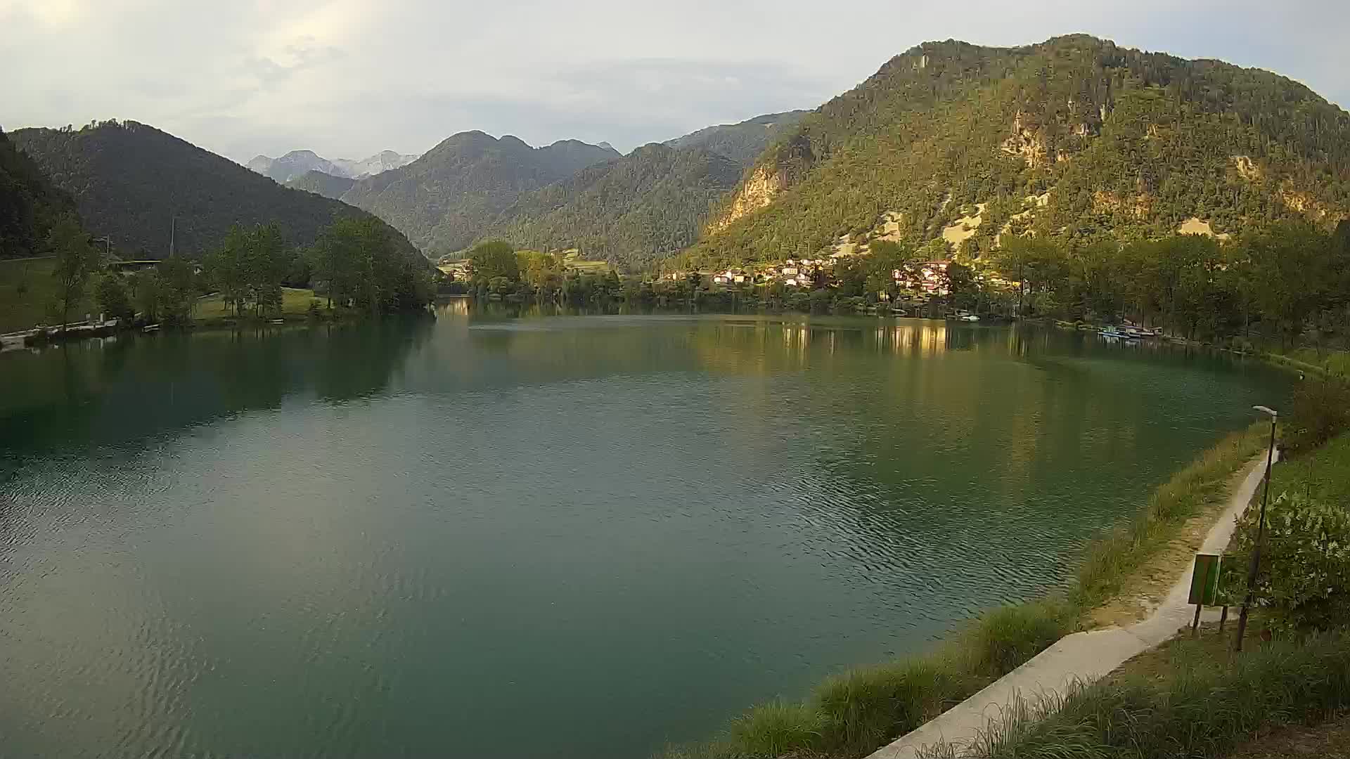 Live Mosta na Soči webcam Slovénie