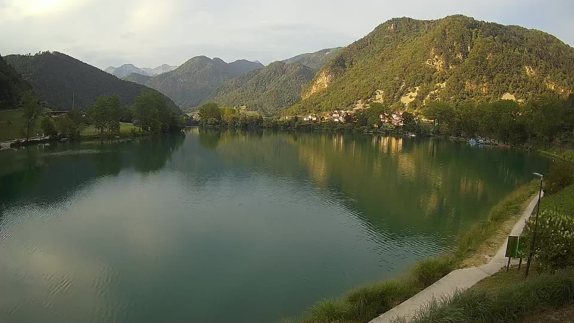 Webcam Most na Soči See – Slowenien