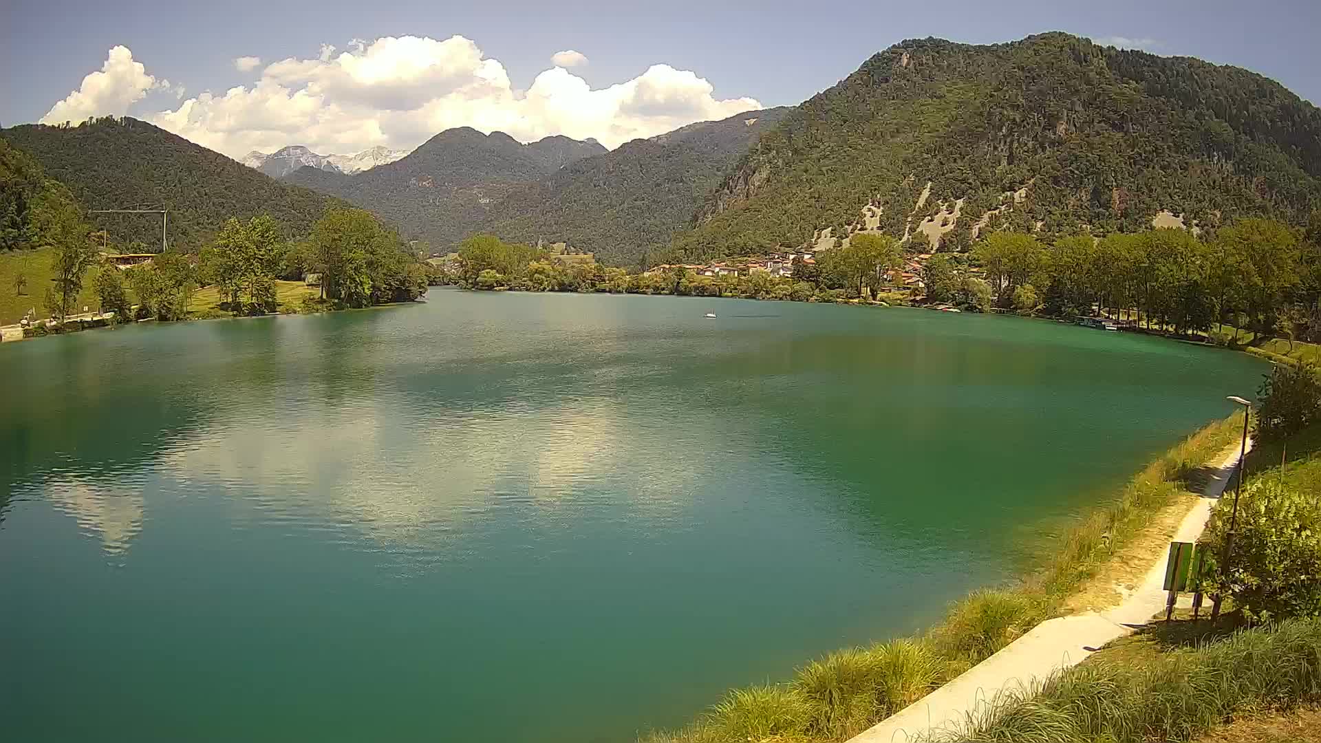LIVE Webcam Most na Soči lake – Slovenia