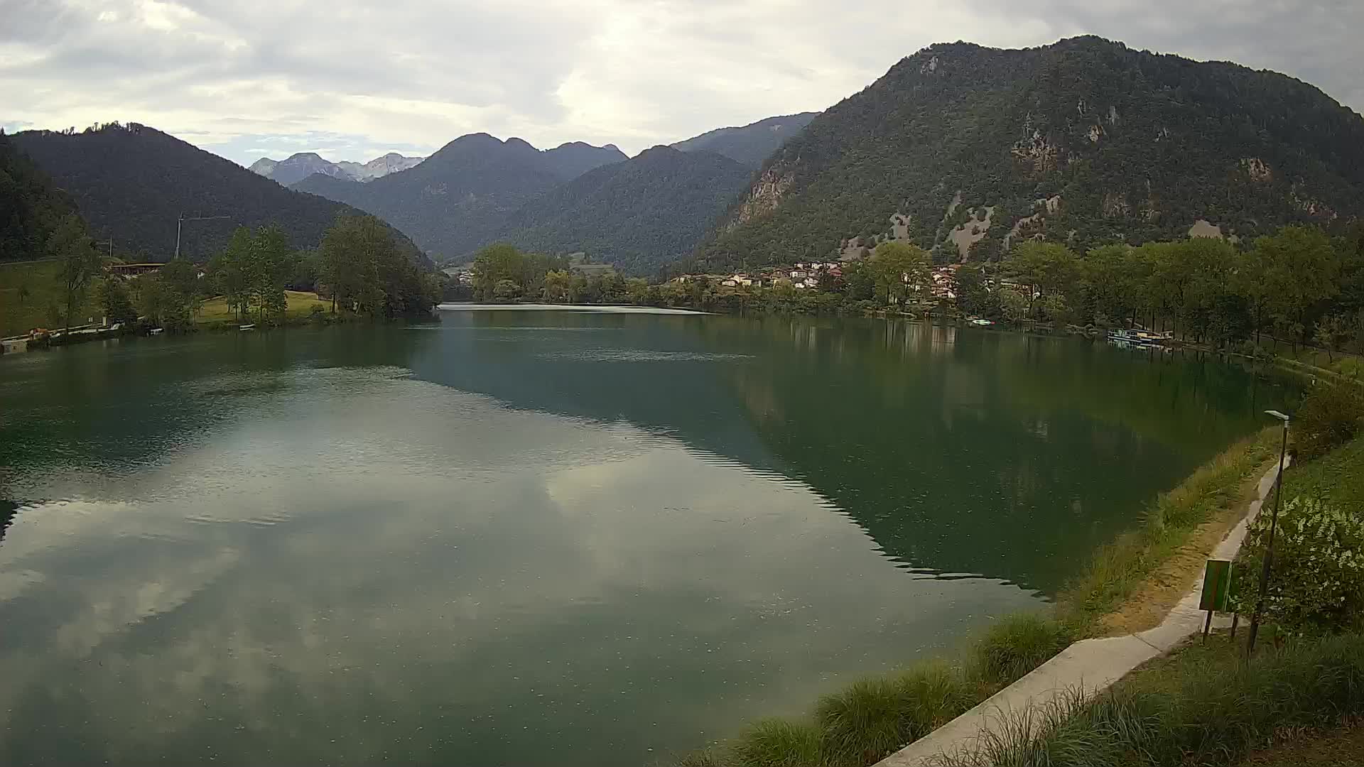LIVE Webcam Most na Soči lake – Slovenia