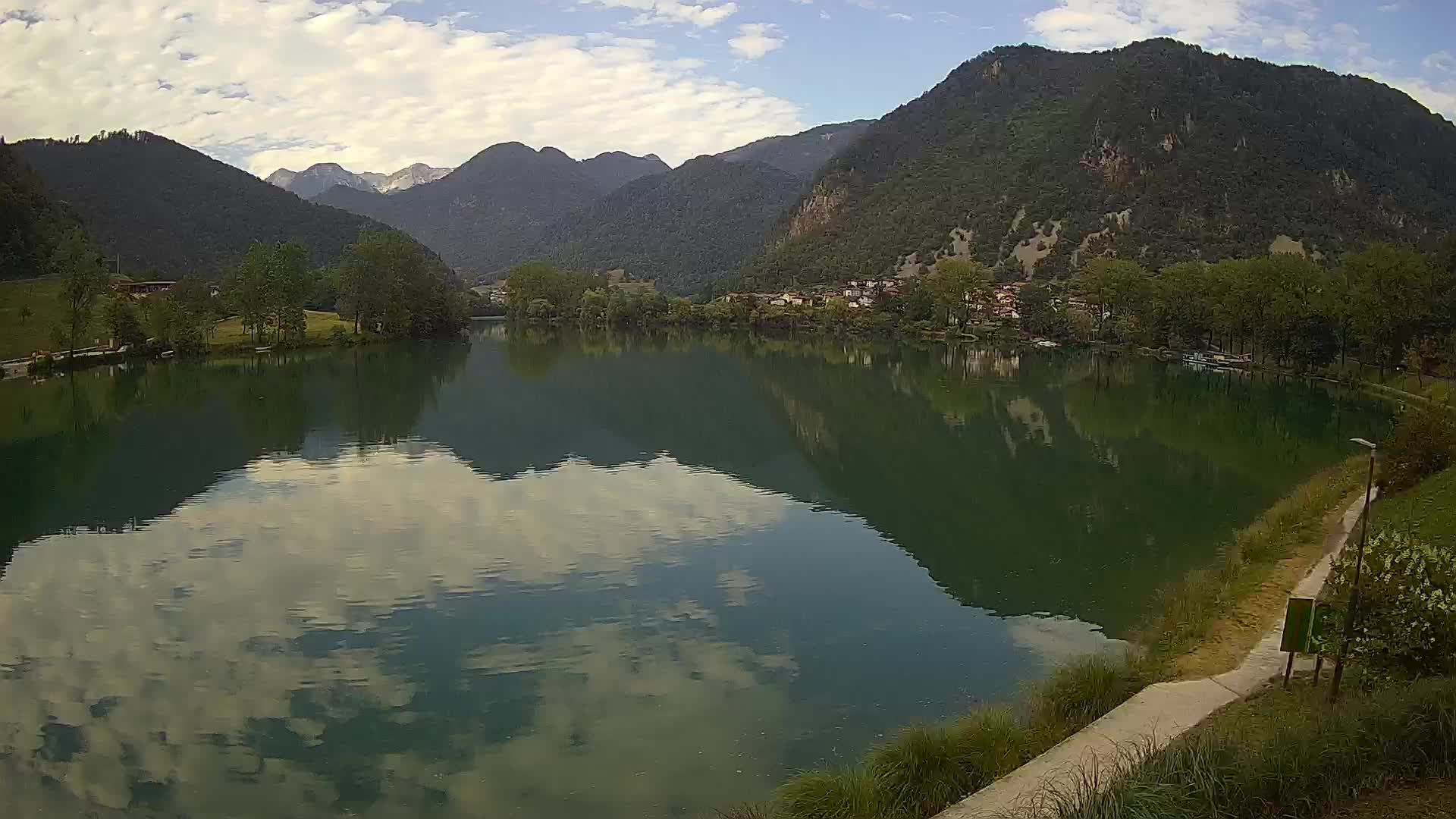 LIVEcam Most na Soči lago – Slovenia