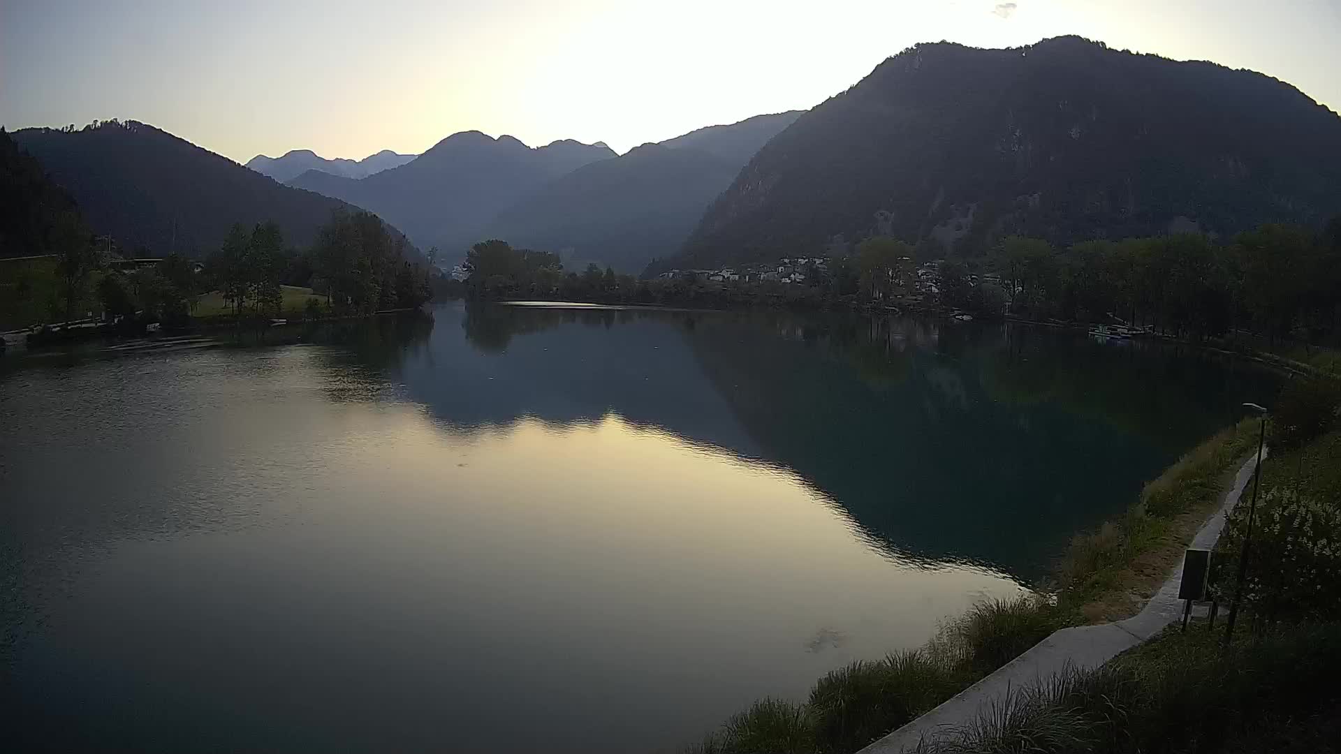 LIVEcam Most na Soči lago – Slovenia