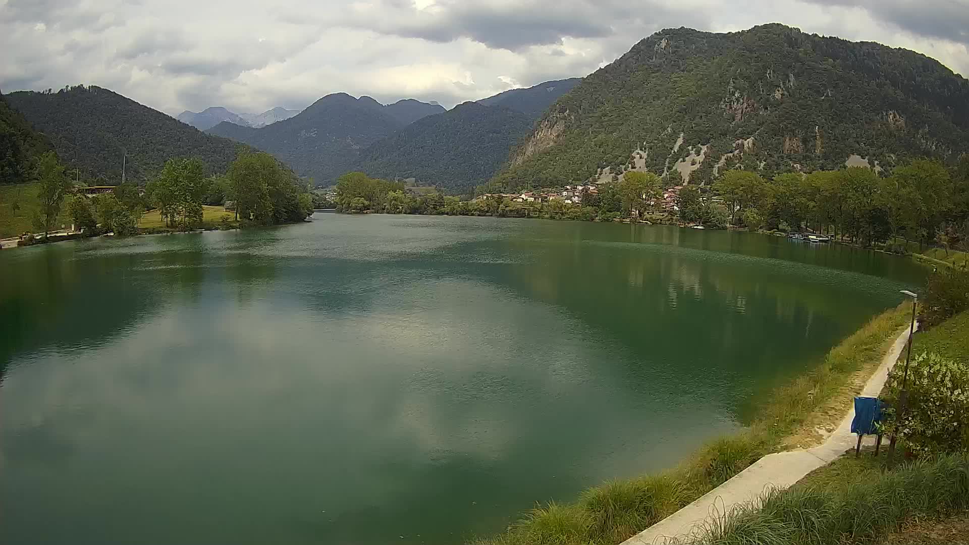 LIVE Webcam Most na Soči lake – Slovenia