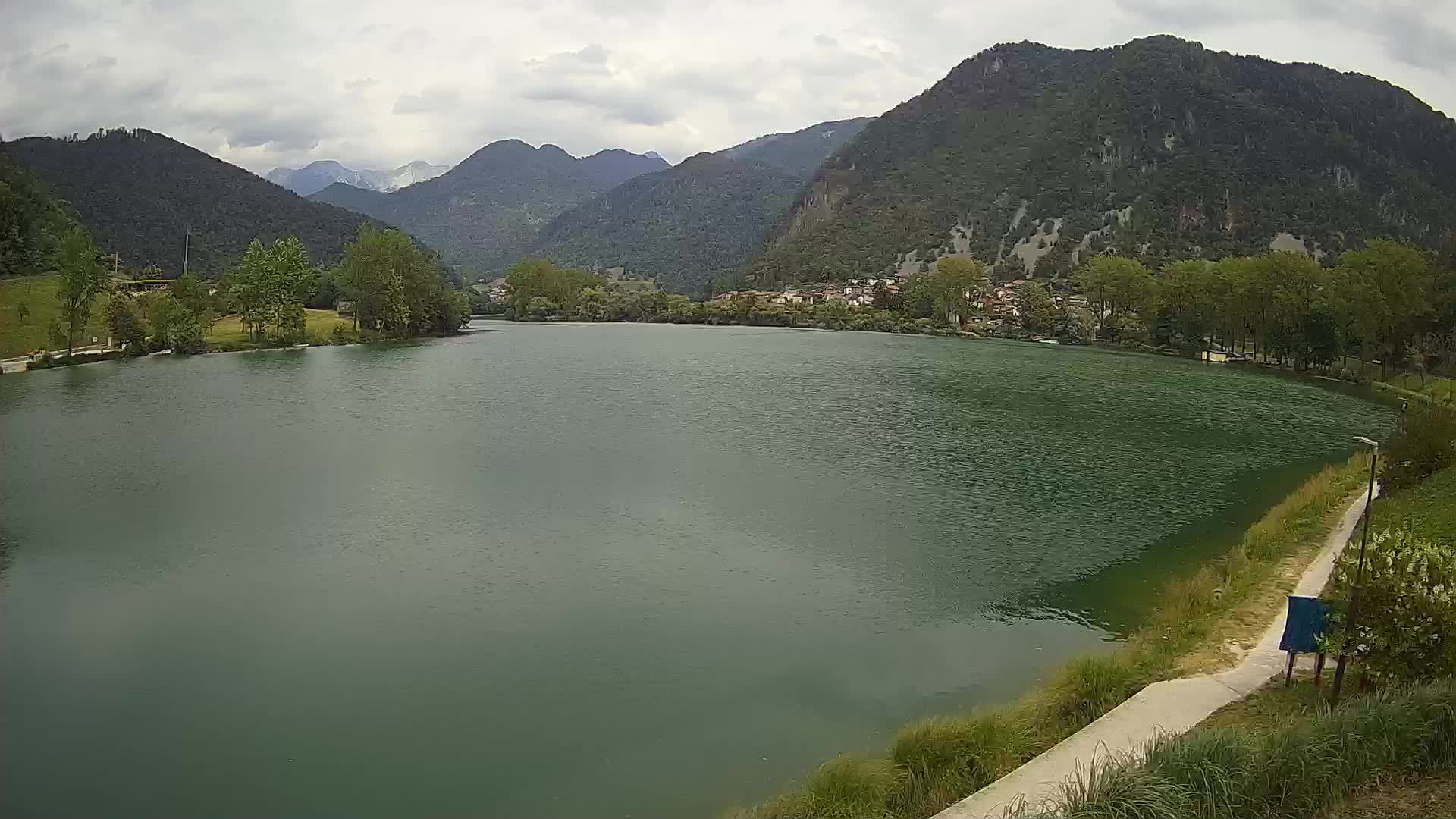 LIVEcam Most na Soči lago – Slovenia