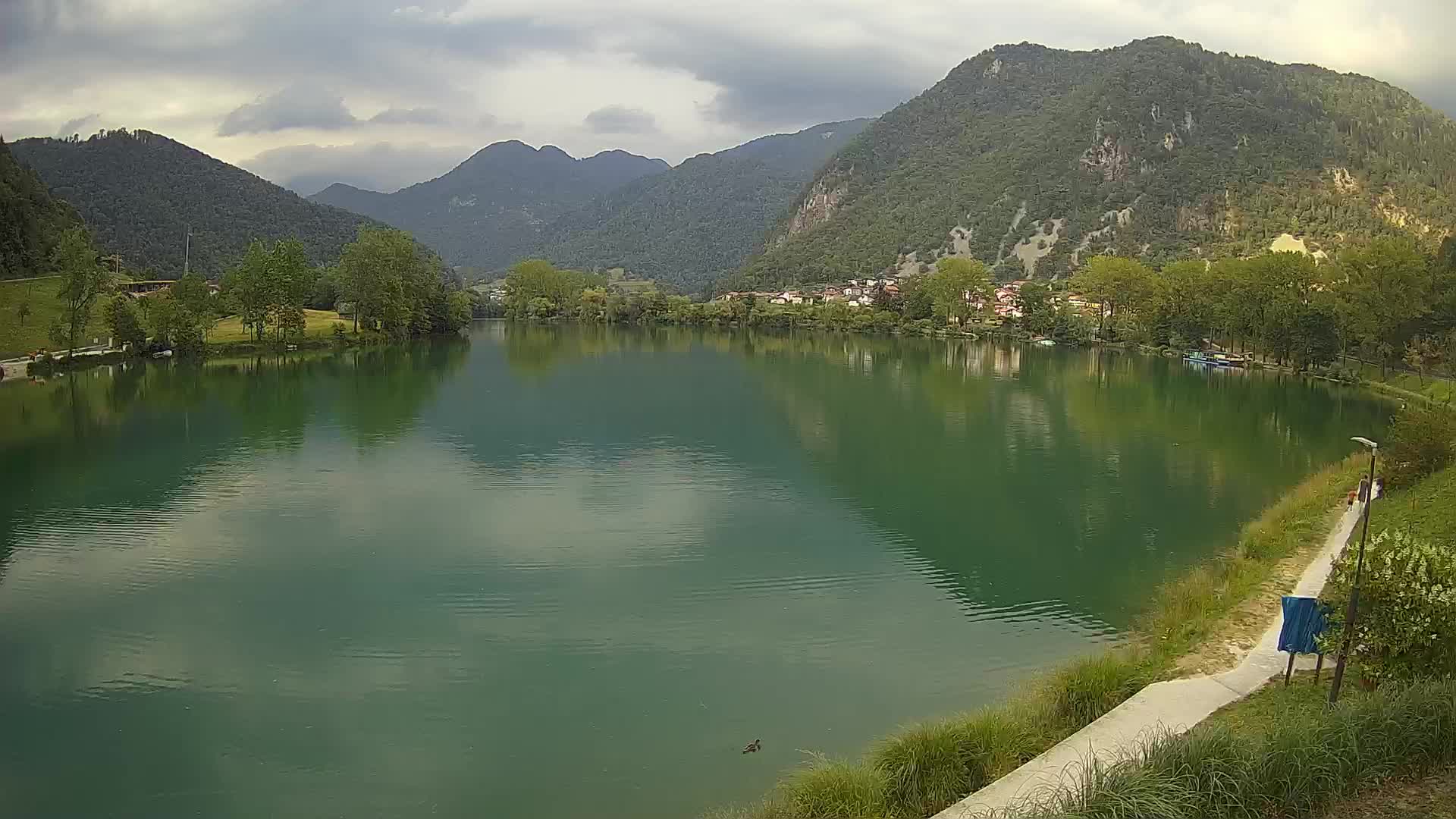 LIVEcam Most na Soči lago – Slovenia