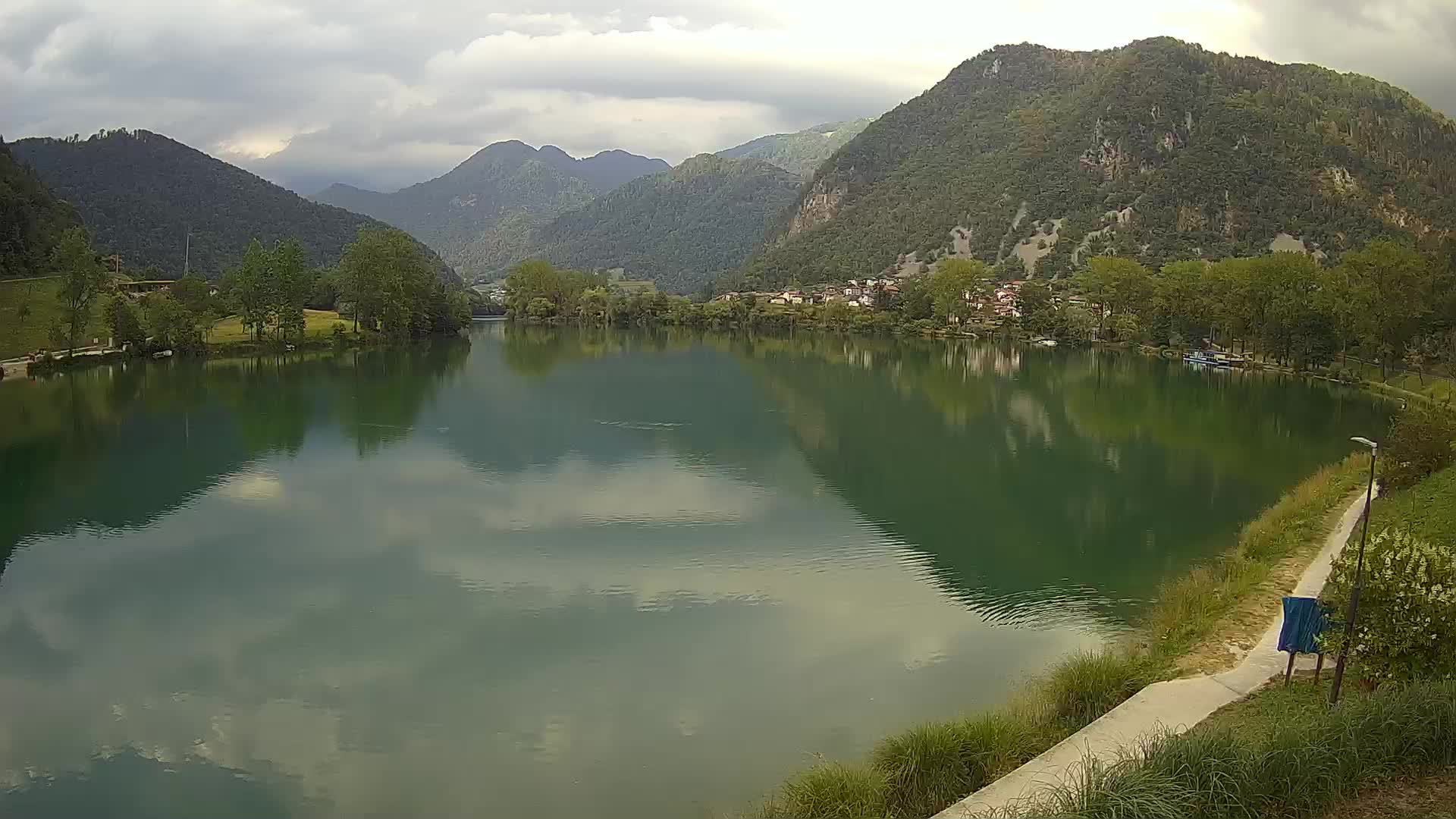 Most na Soči – Panorama dell’lago