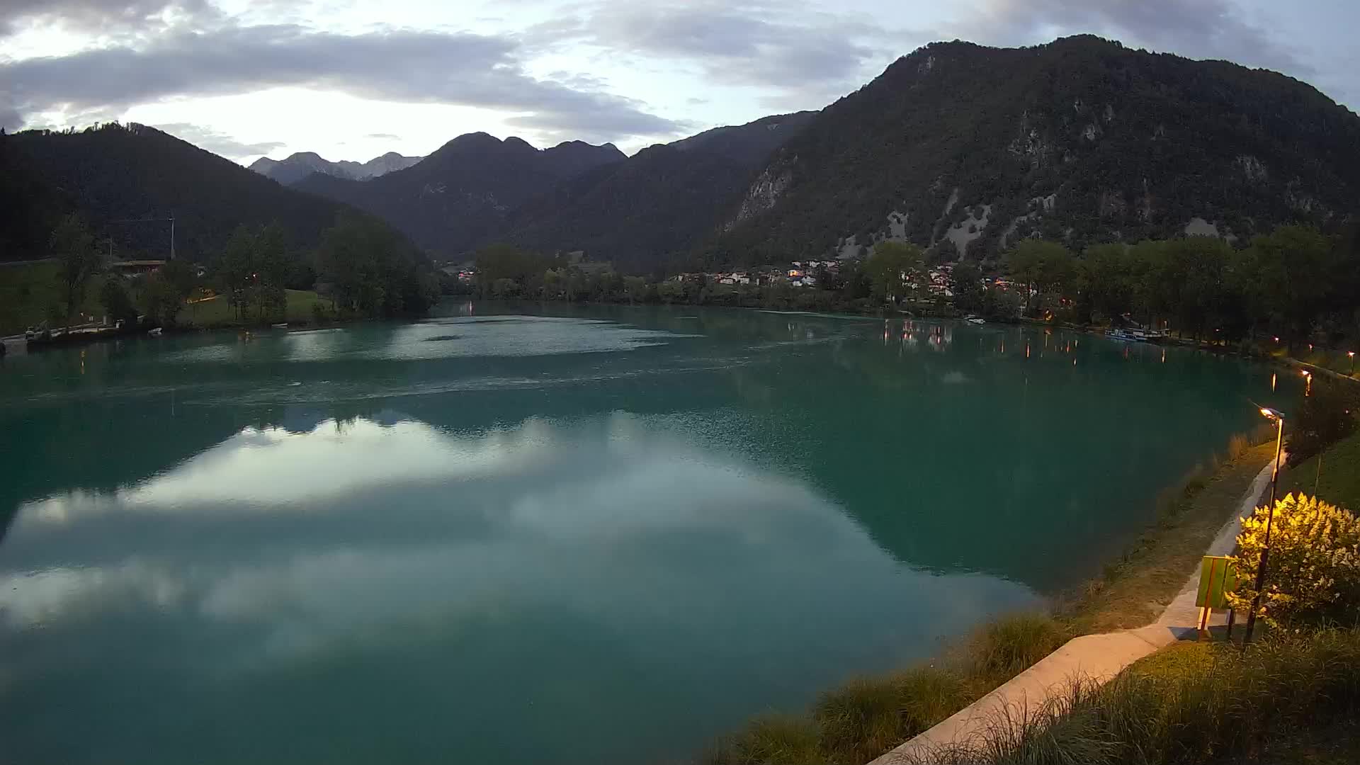 LIVEcam Most na Soči lago – Slovenia