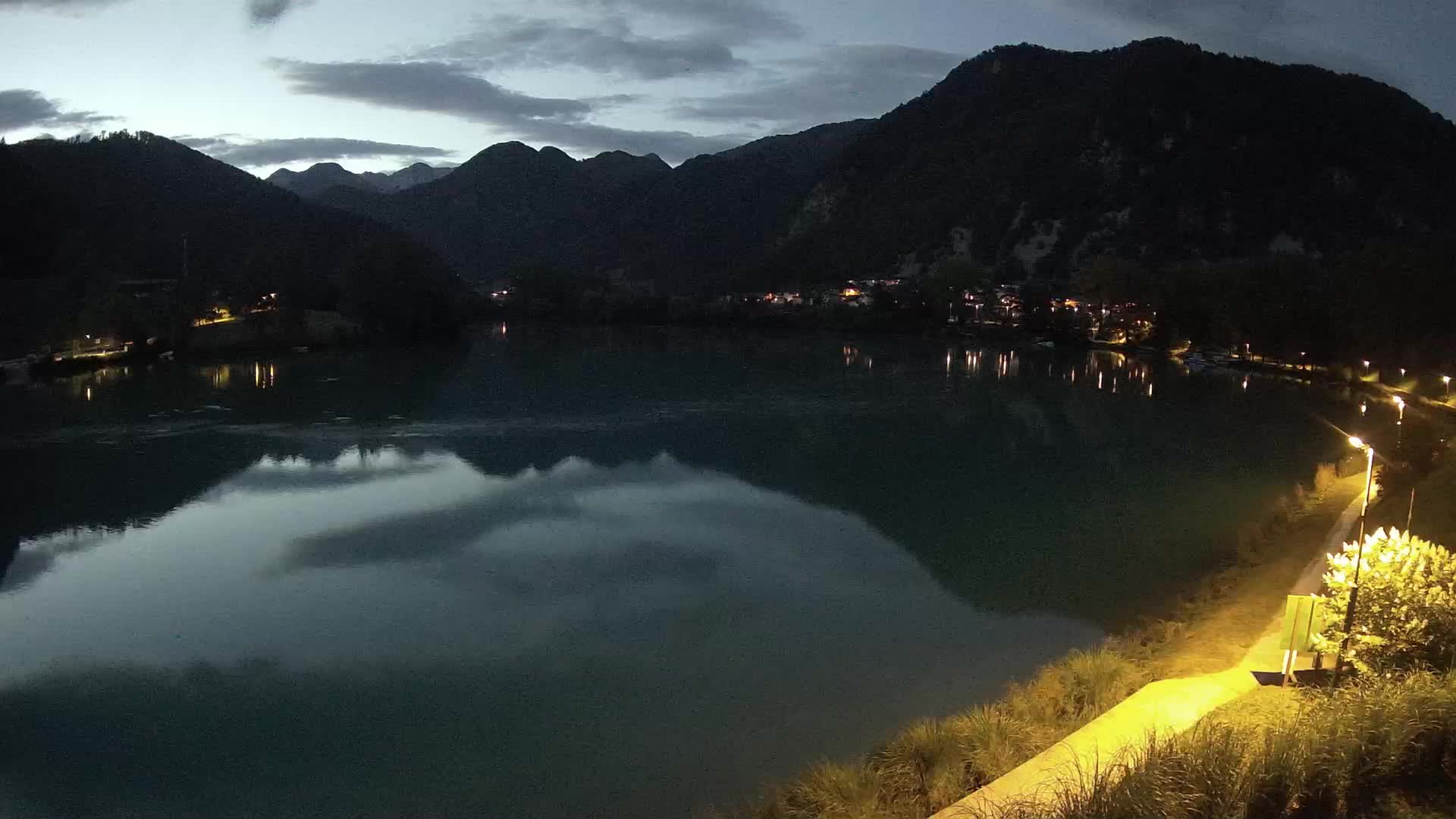 Most na Soči – Panorama del lago