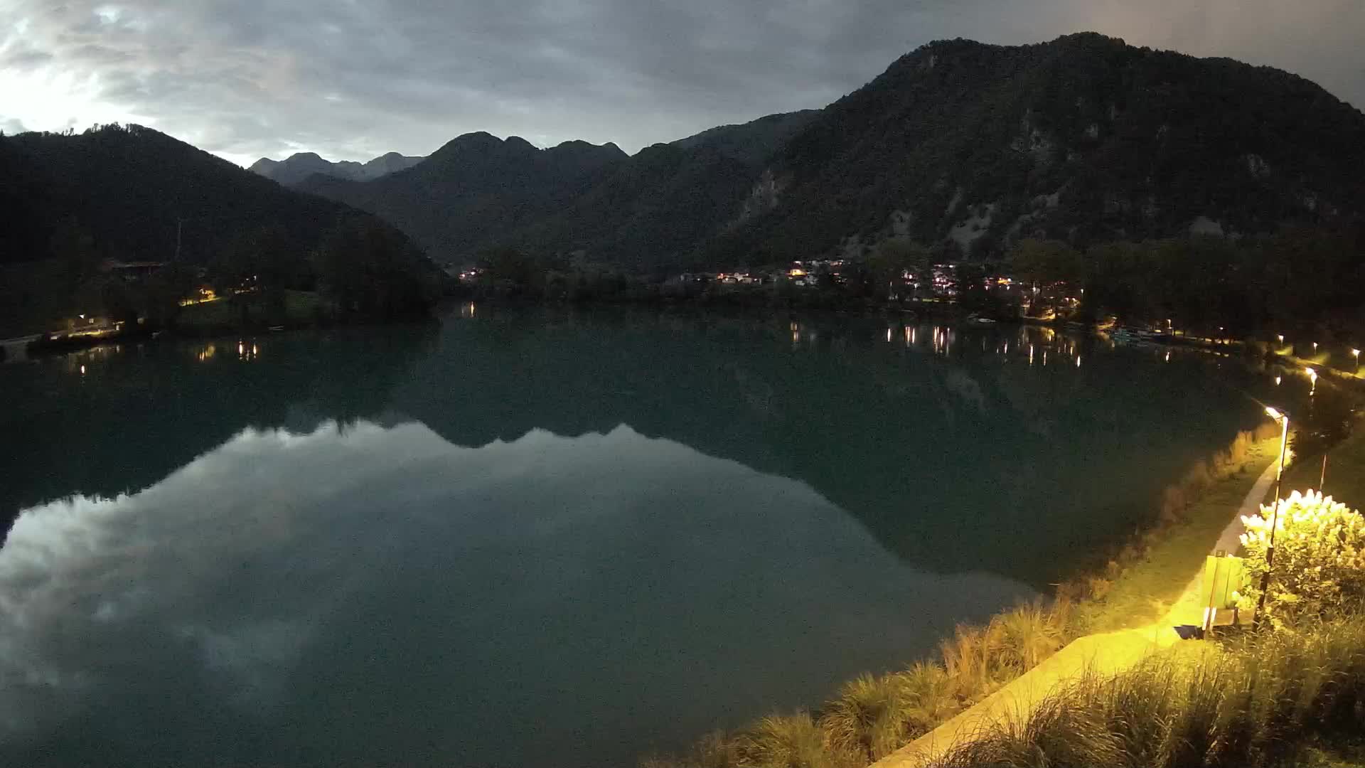 Most na Soči – Pogled na jezero