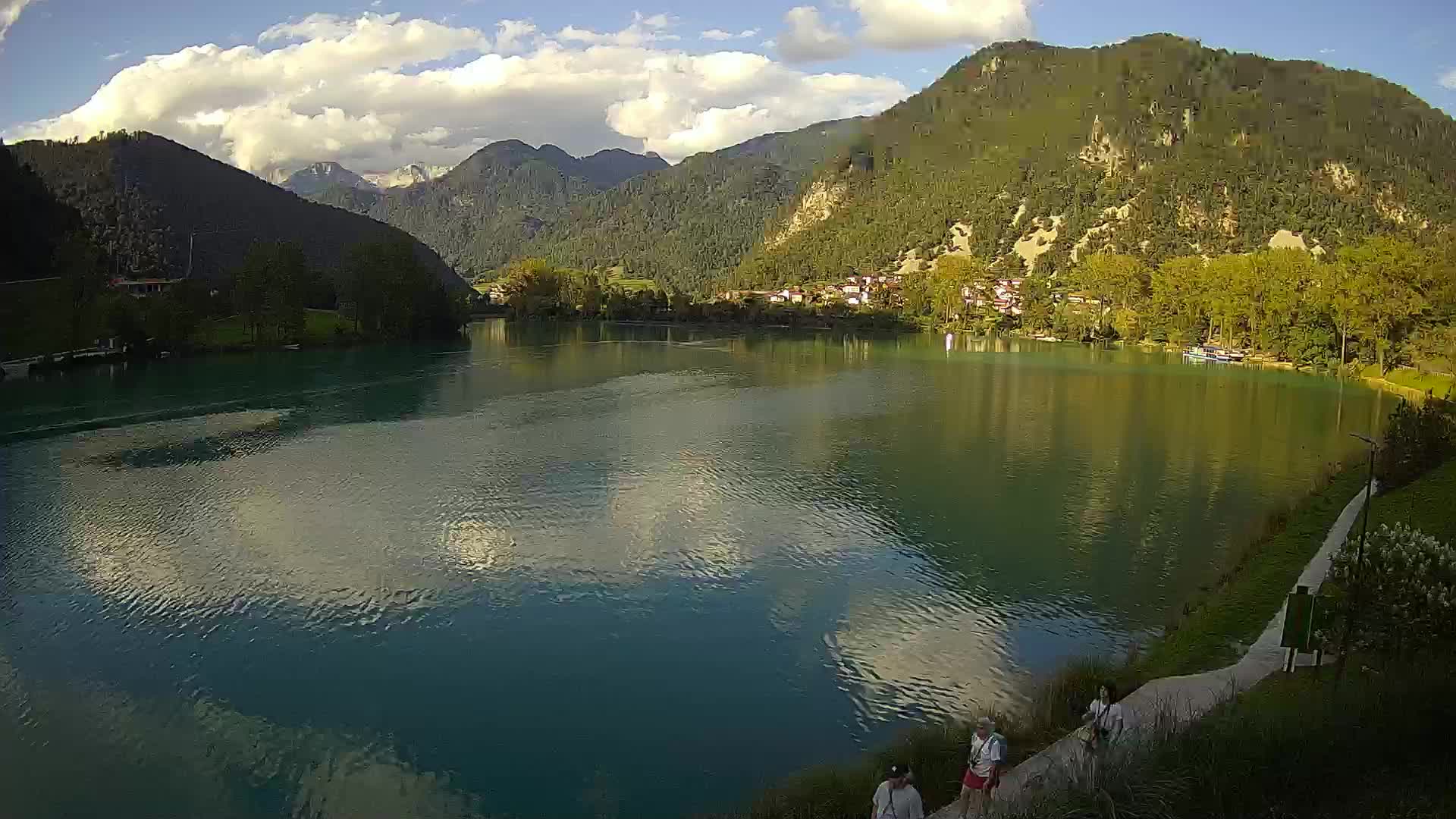 Spletna kamera Most na Soči – jezero