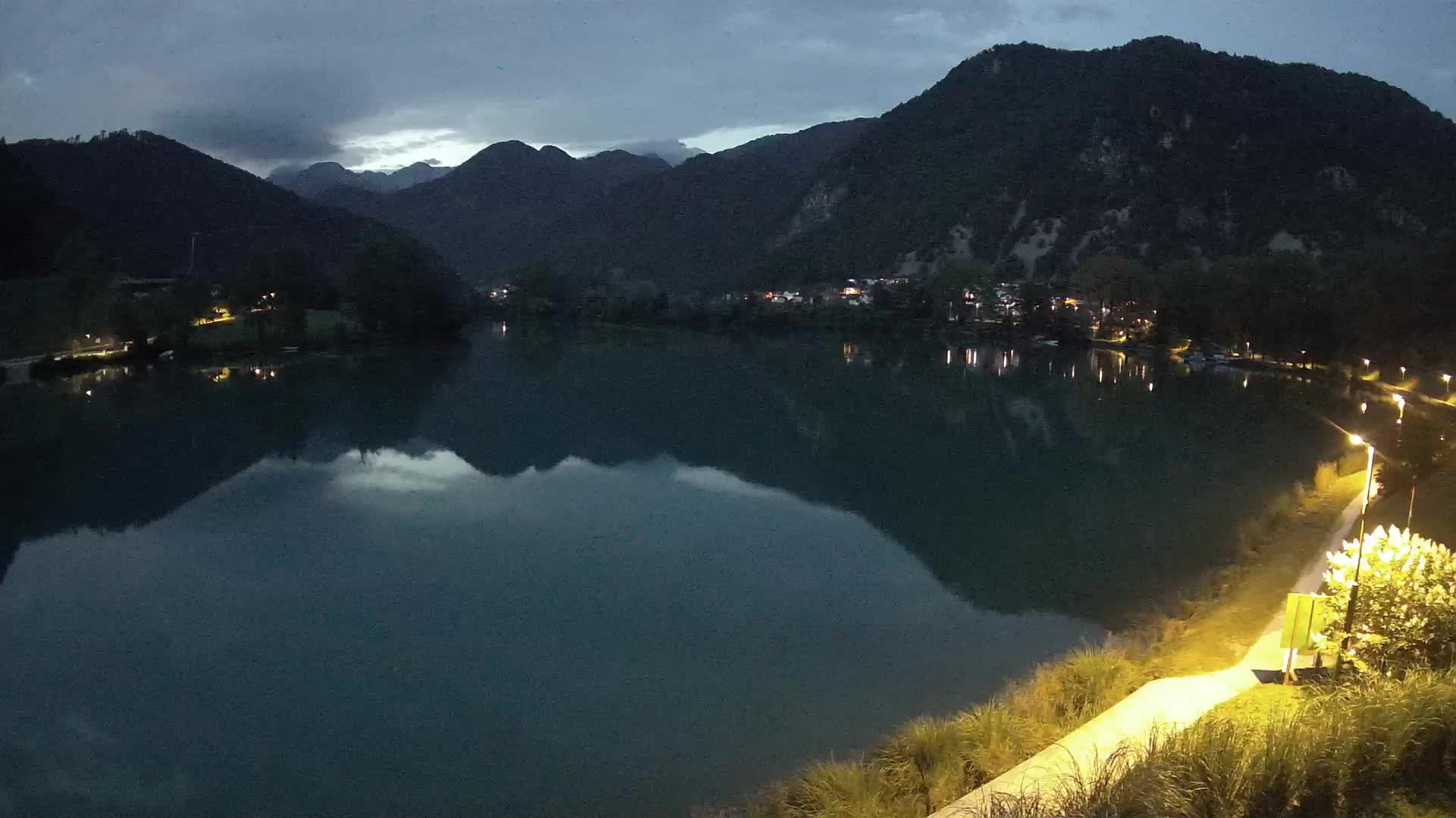 Most na Soči – Panoramic view of Lake