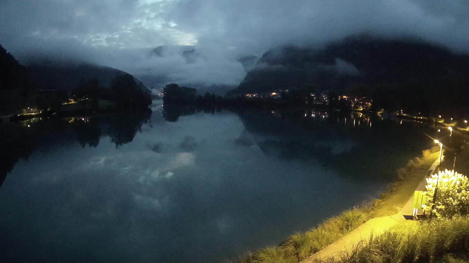 Most na Soči – Panoramic view of Lake