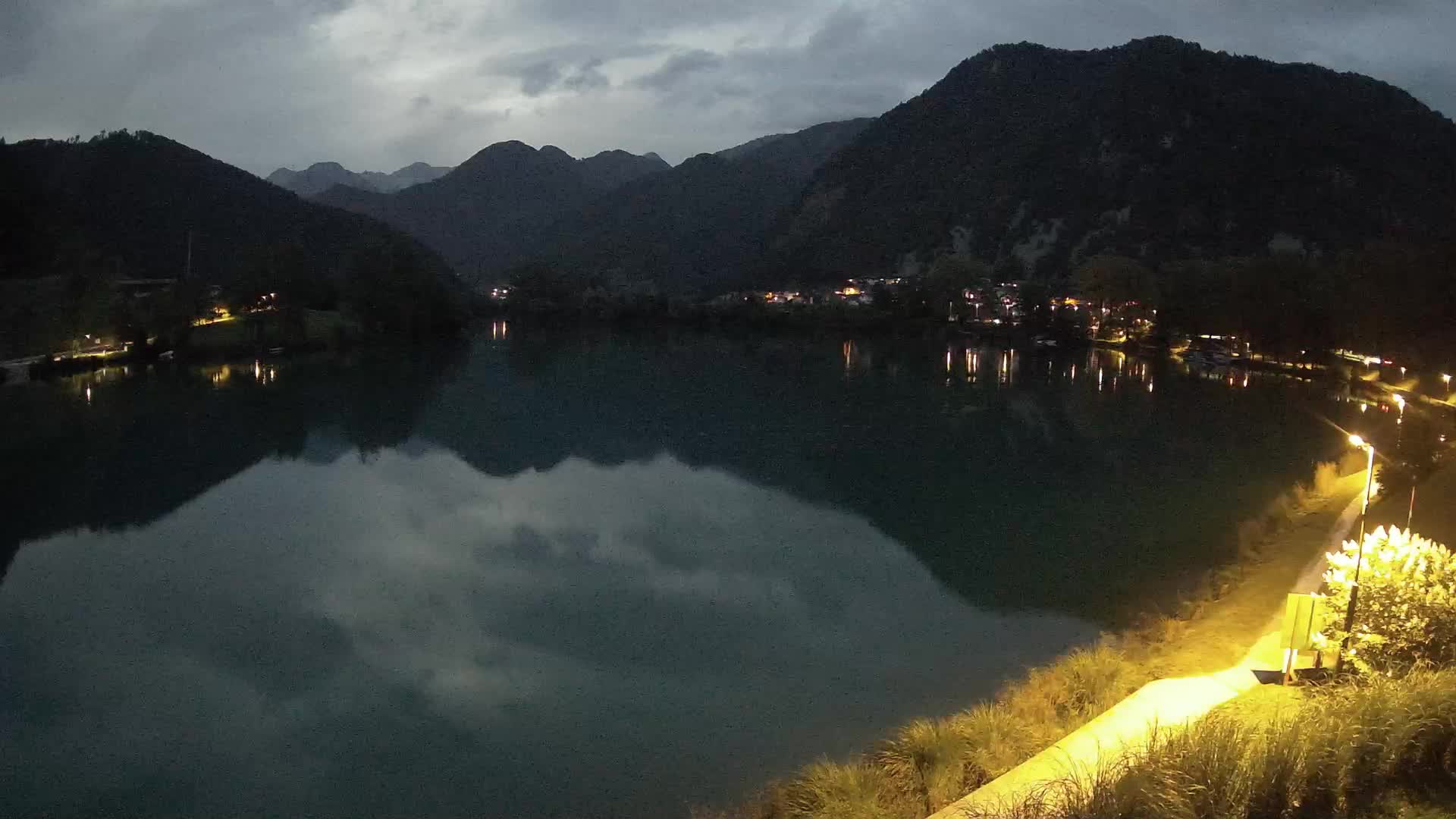 Most na Soči – Panorama del lac