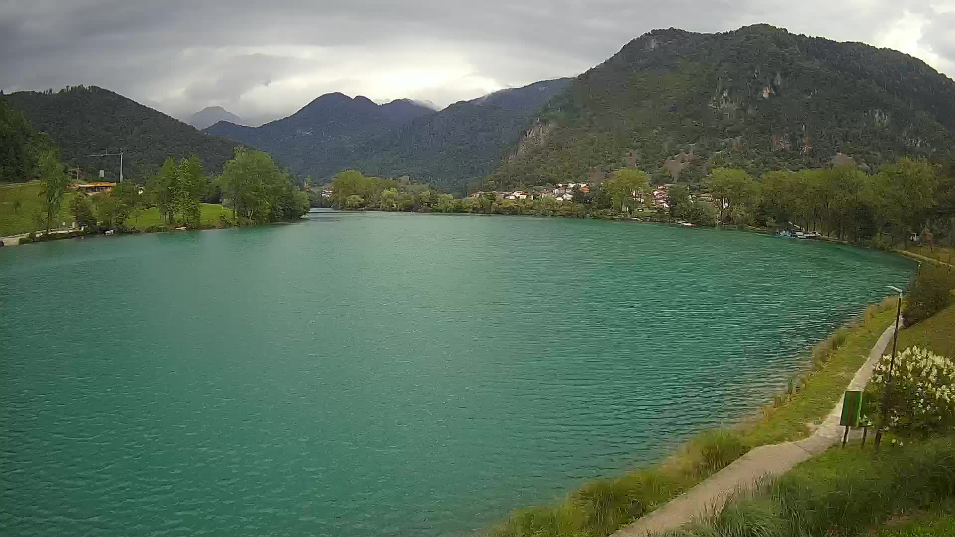 LIVE Webcam Most na Soči lake – Slovenia