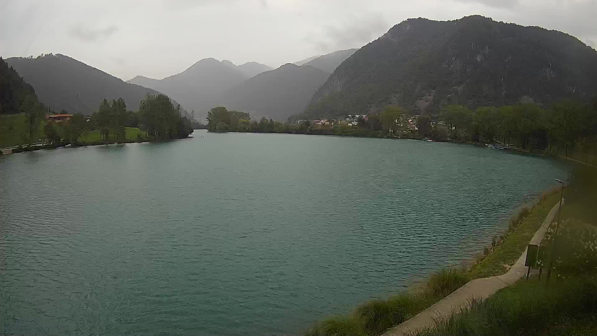 LIVEcam Most na Soči lago – Slovenia