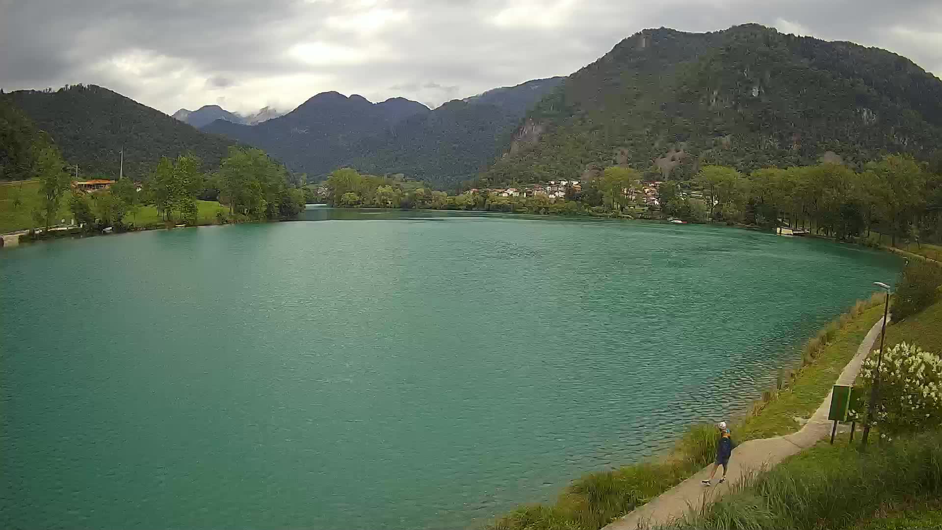 LIVE Webcam Most na Soči lake – Slovenia