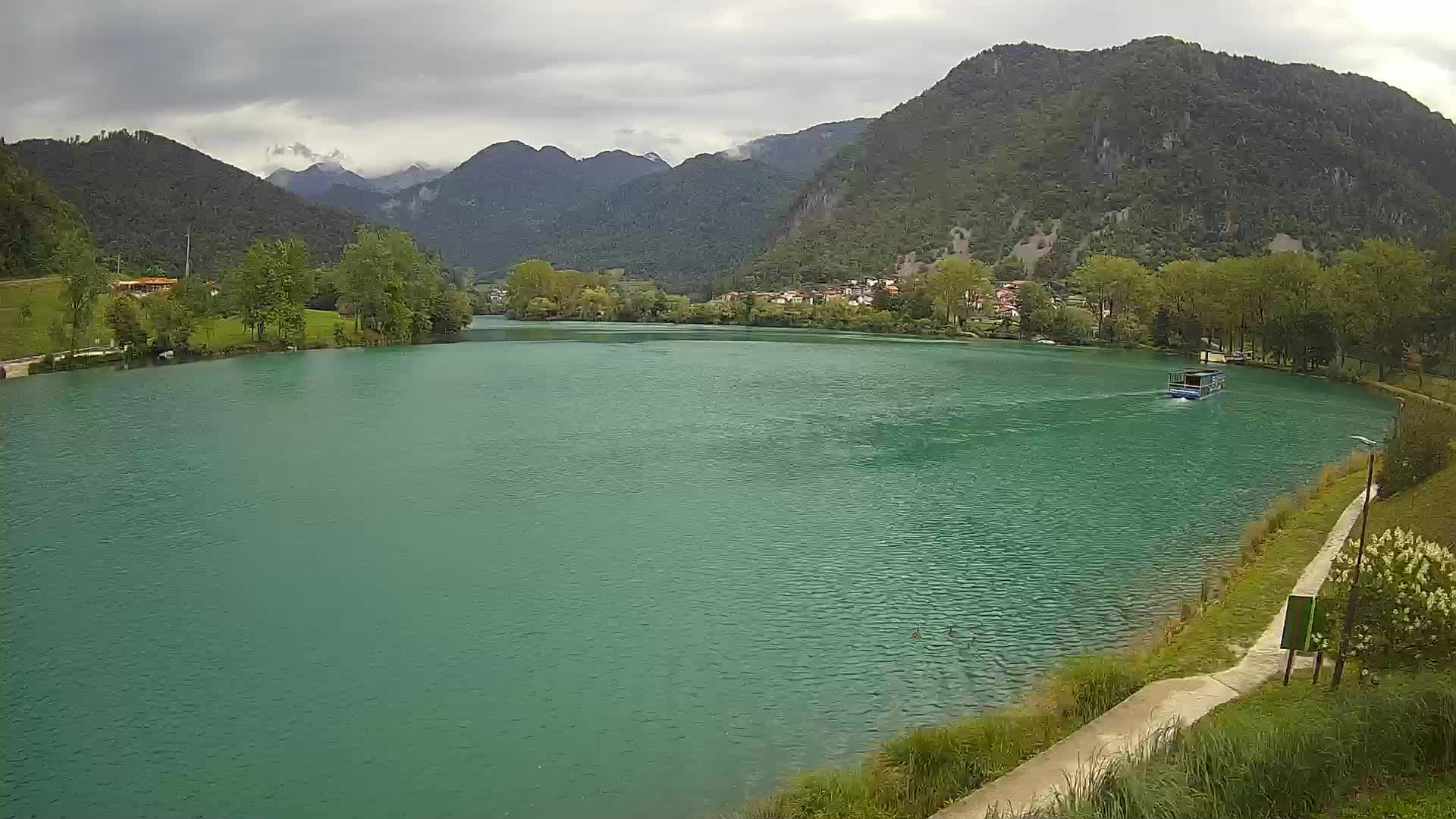 LIVEcam Most na Soči lago – Slovenia