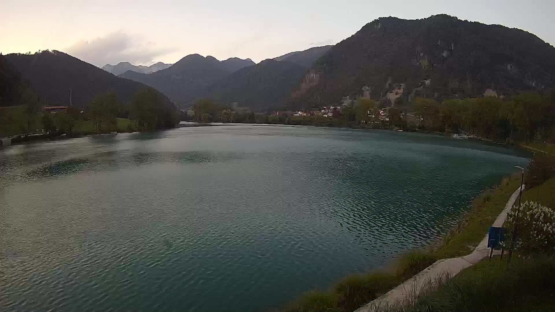 Most na Soči – Pogled na jezero