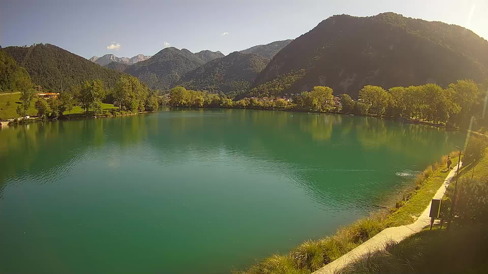 LIVEcam Most na Soči lago – Slovenia