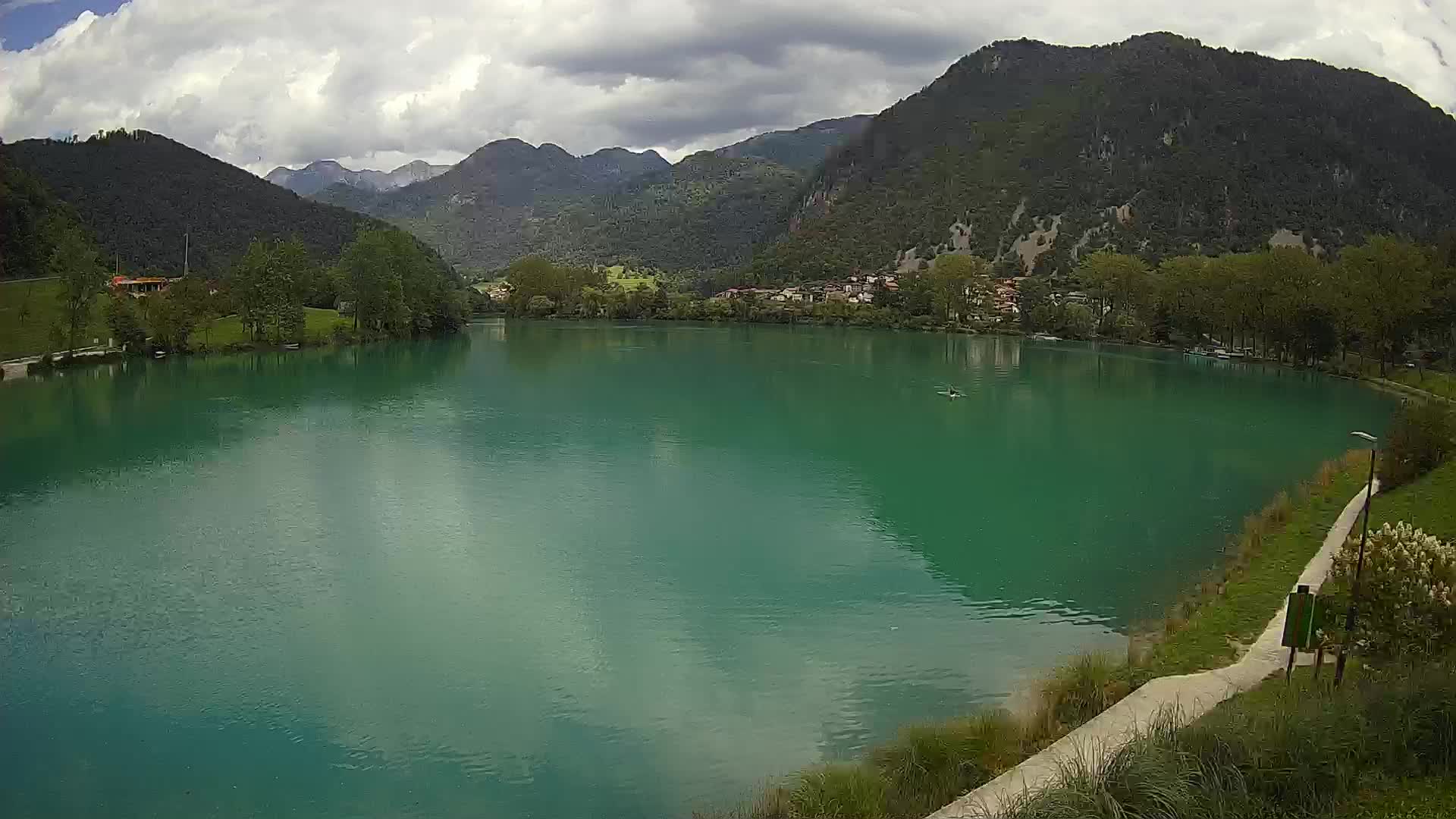 LIVEcam Most na Soči lago – Slovenia