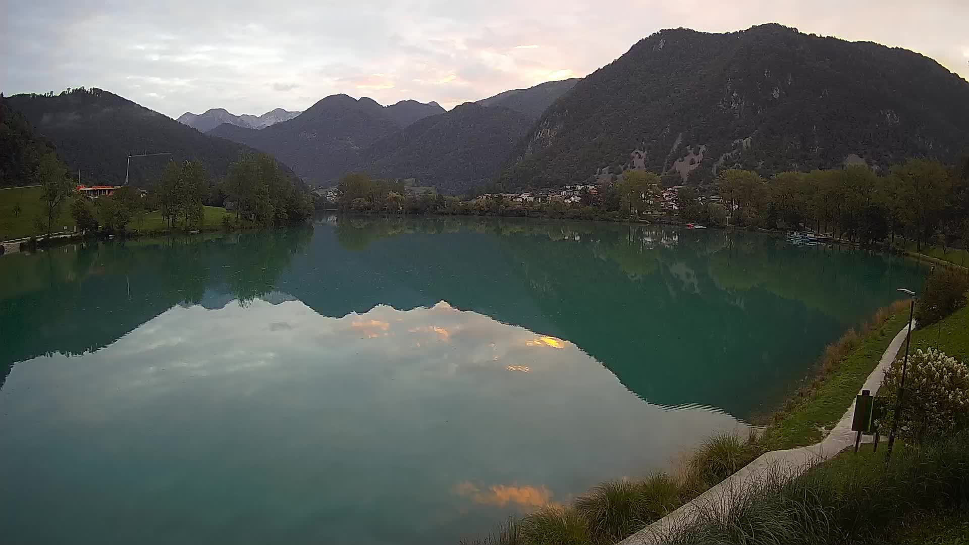 Webcam Most na Soči See – Slowenien