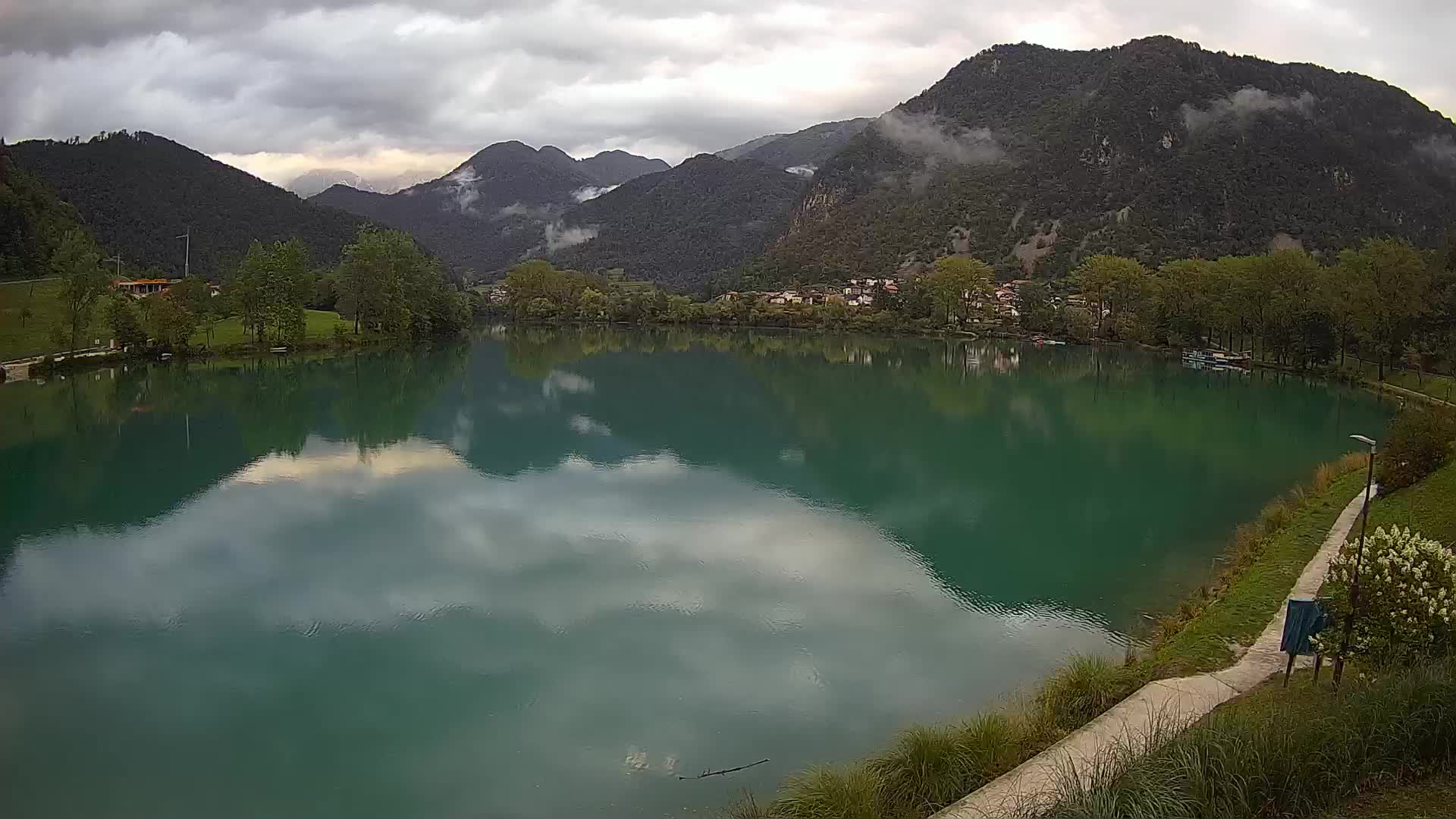 LIVEcam Most na Soči lago – Slovenia