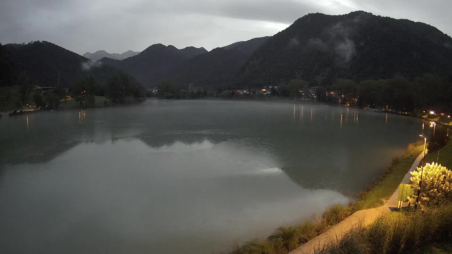 Most na Soči – Panoramic view of Lake