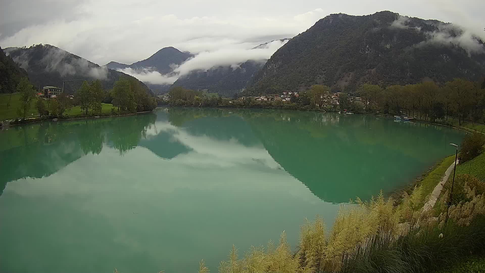 LIVE Webcam Most na Soči lake – Slovenia