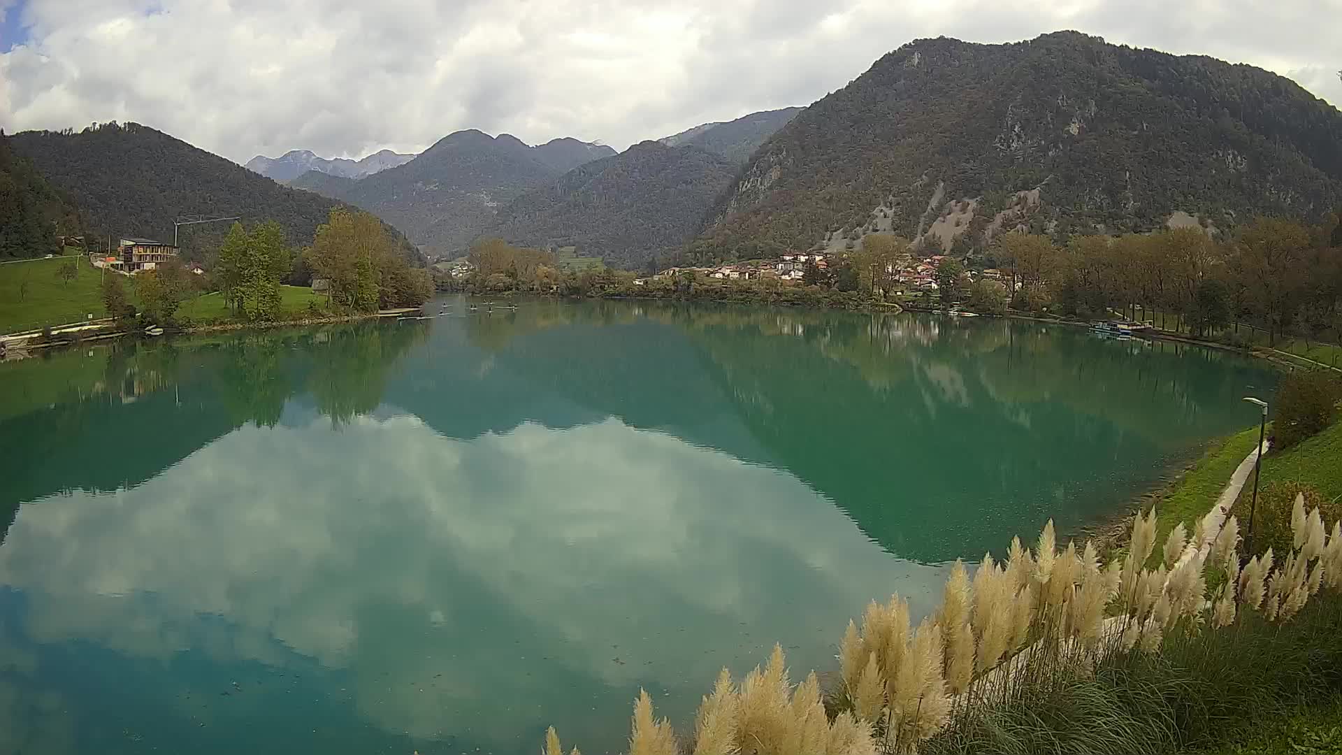 LIVE Webcam Most na Soči lake – Slovenia