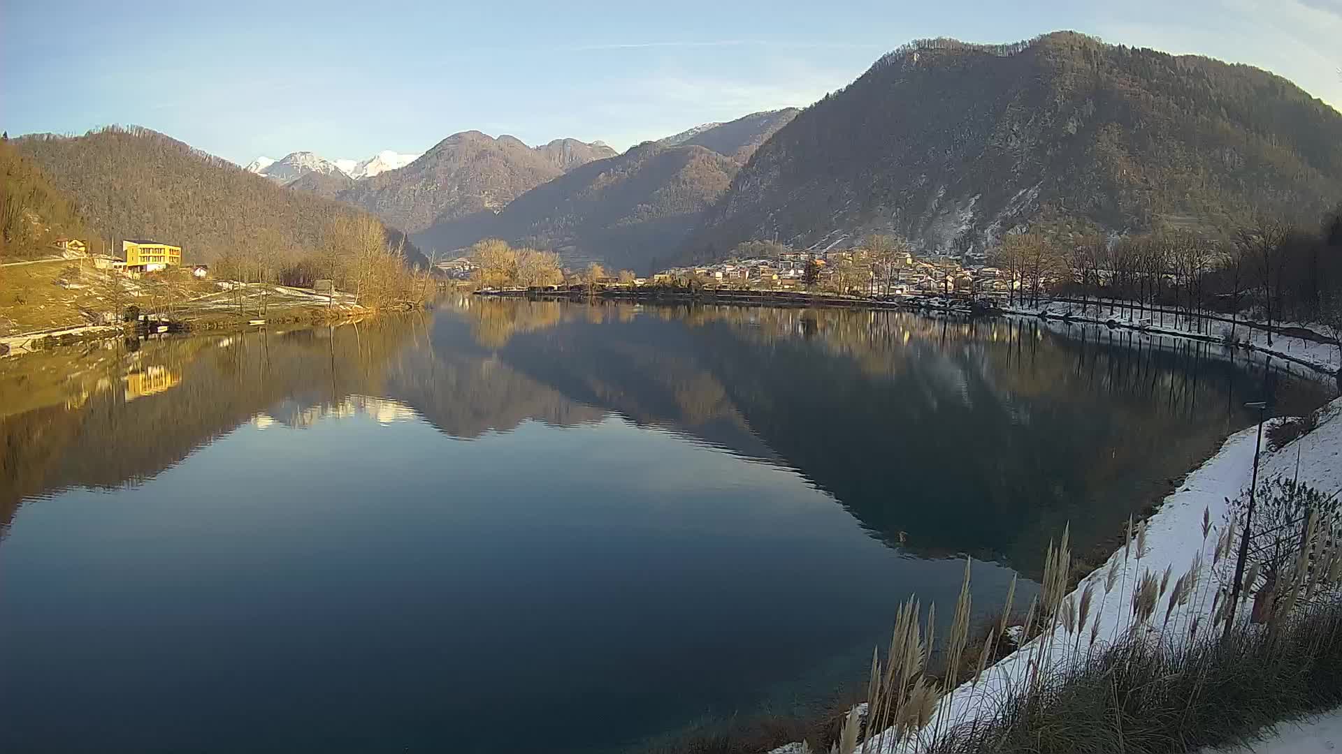 Live Mosta na Soči webcam Slovénie