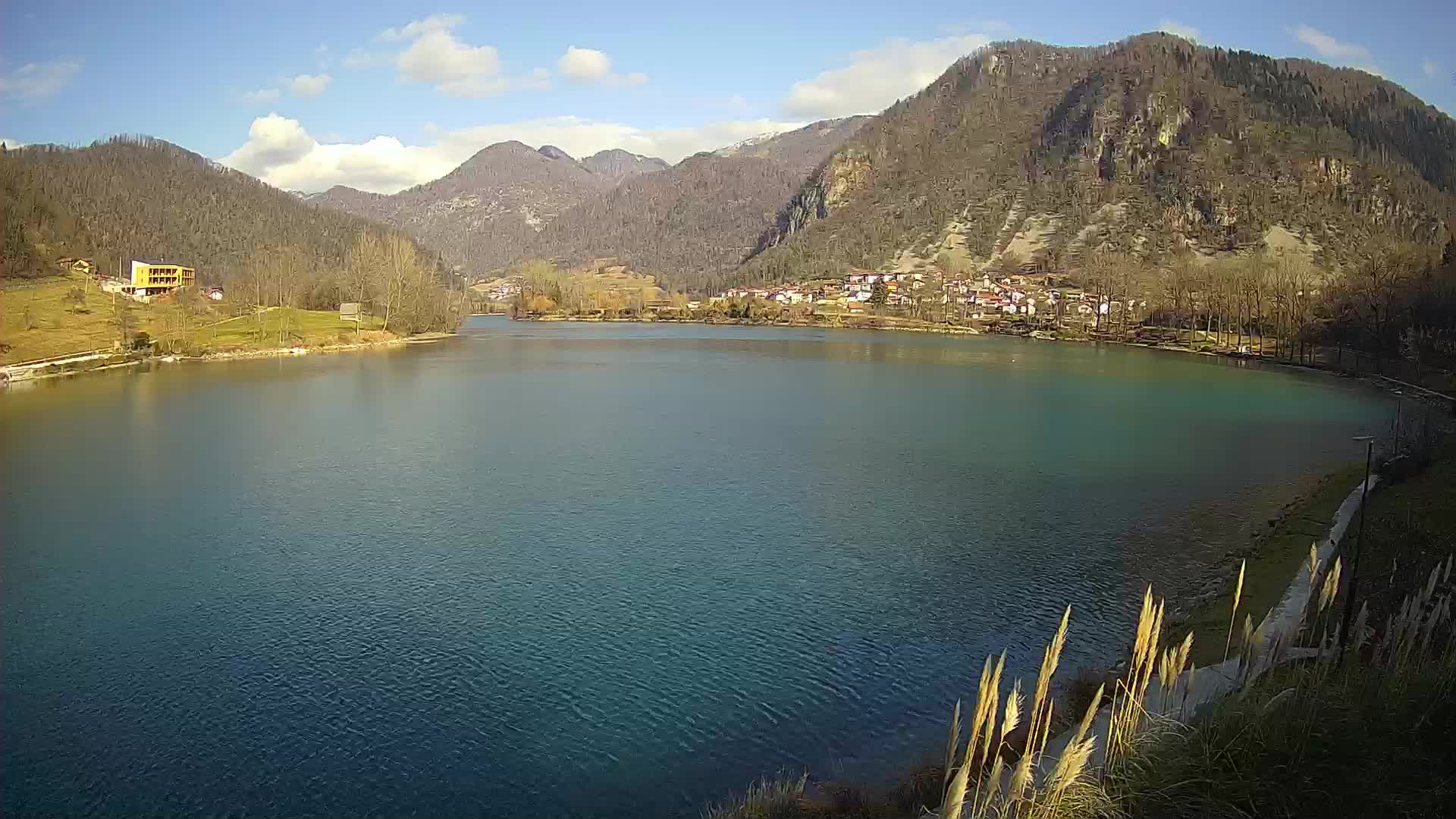 Most na Soči – Panoramic view of Lake