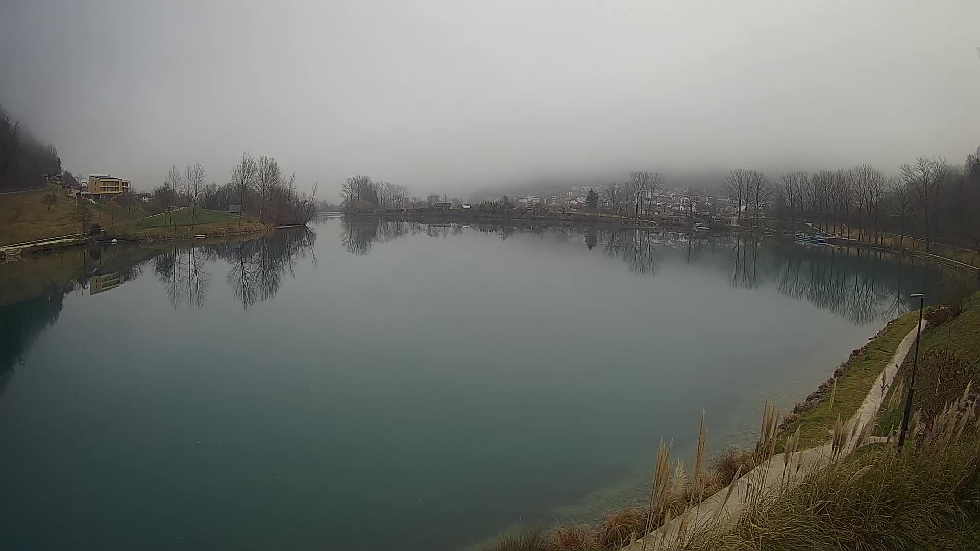 LIVEcam Most na Soči lago – Slovenia