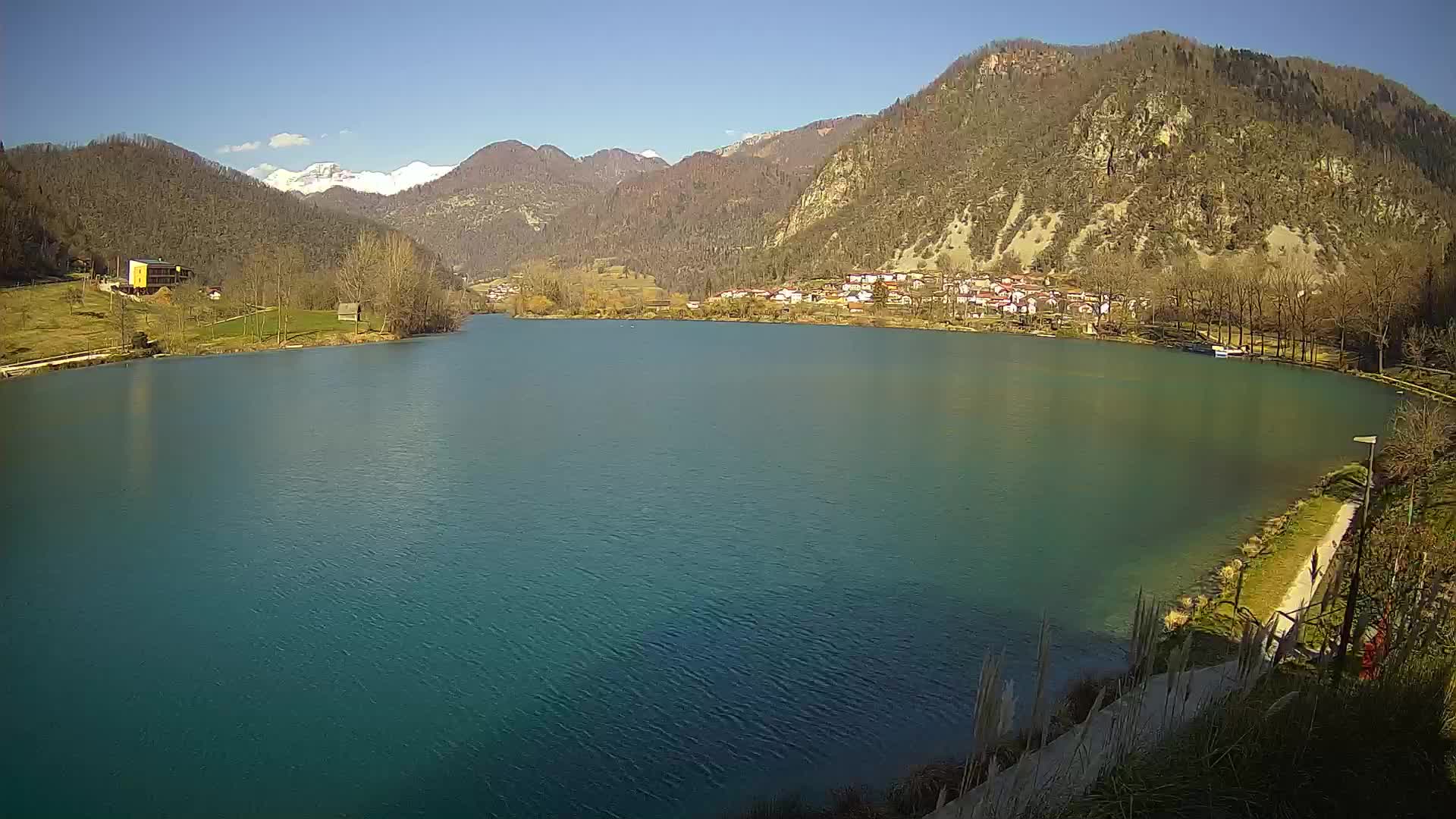 Live Mosta na Soči webcam Slovénie