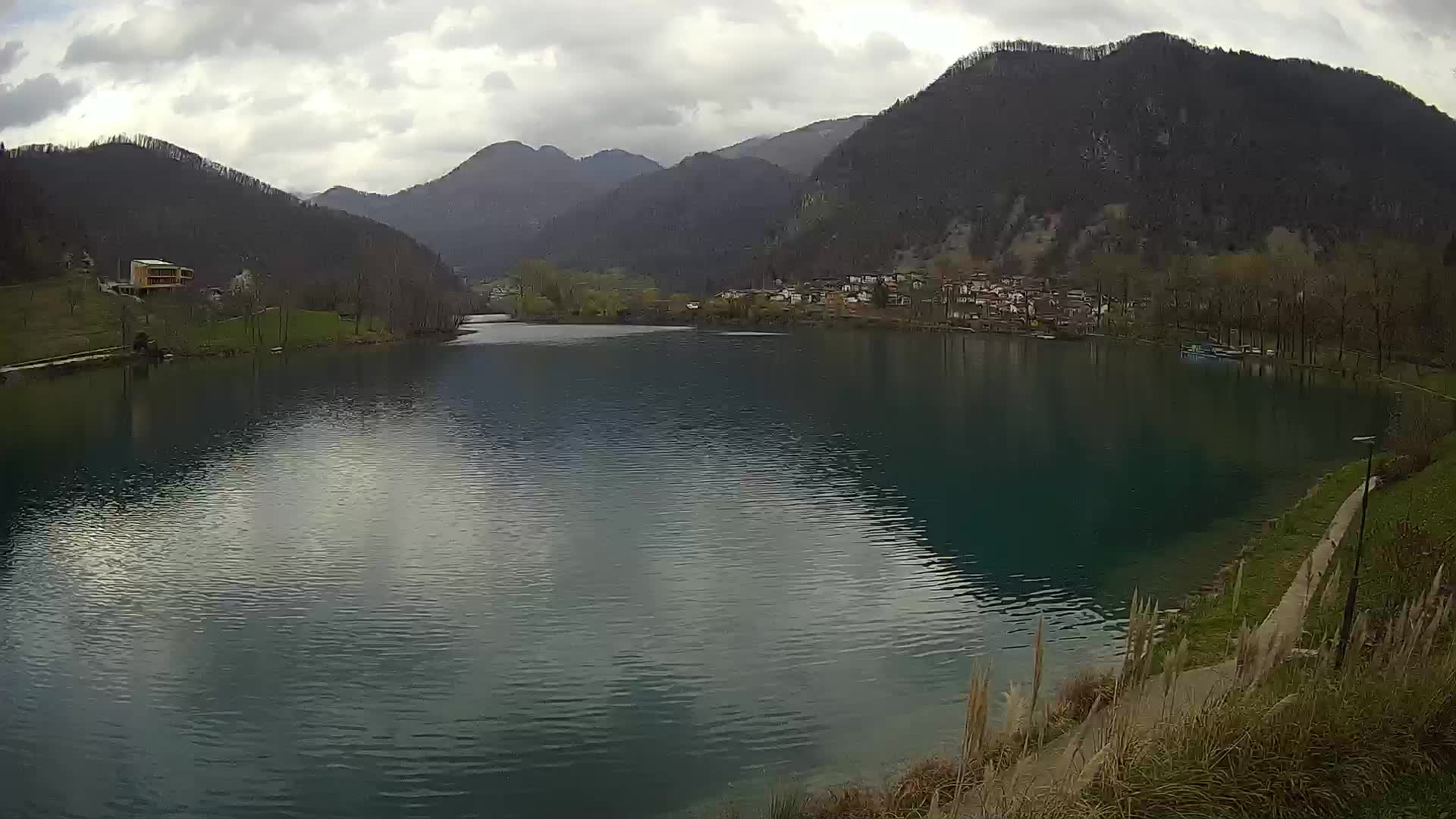 Most na Soči – Panorama del lago