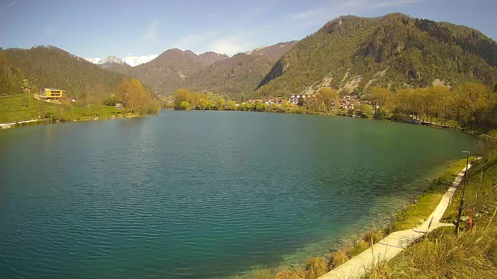 LIVEcam Most na Soči lago – Slovenia