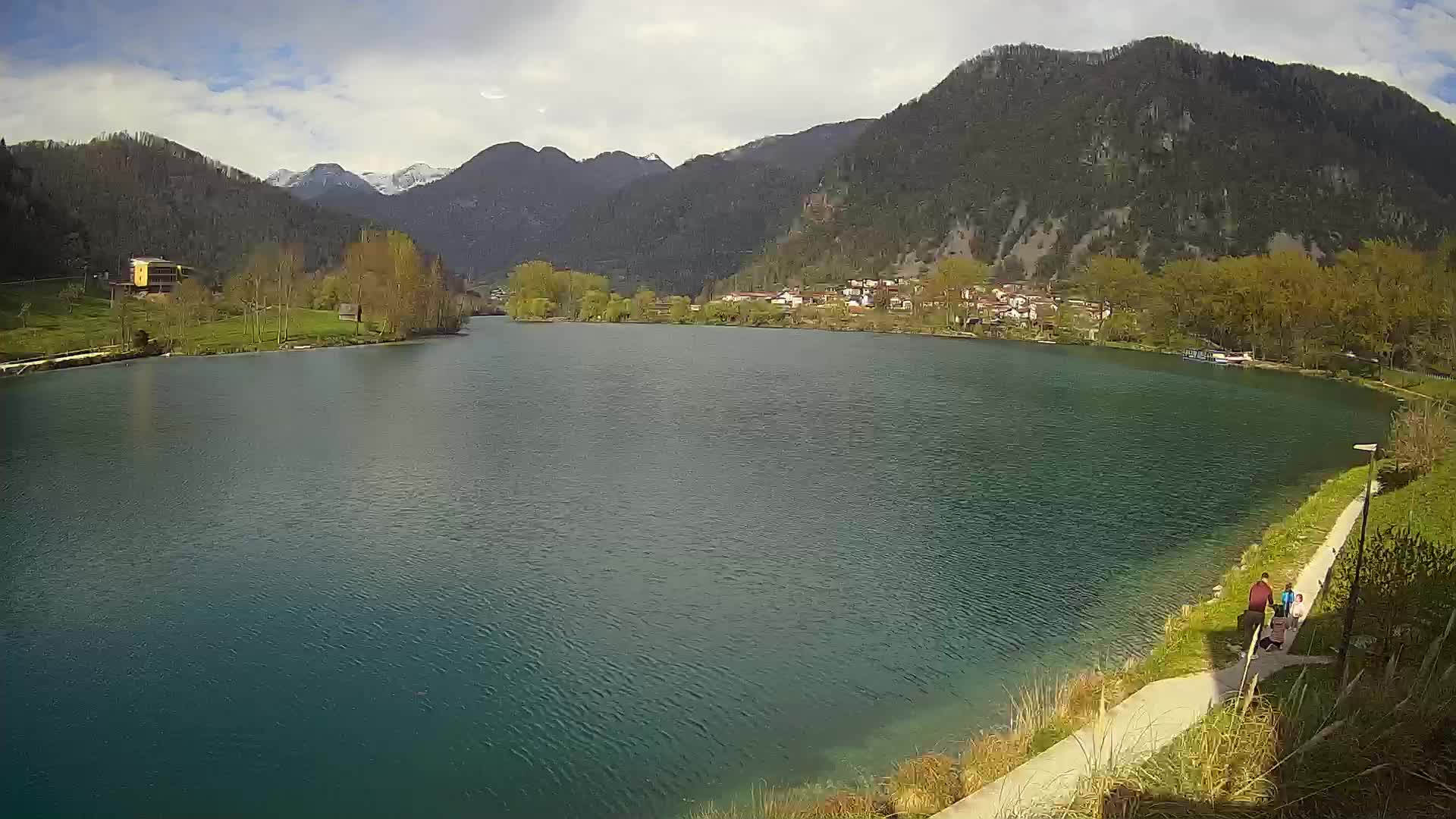 LIVEcam Most na Soči lago – Slovenia